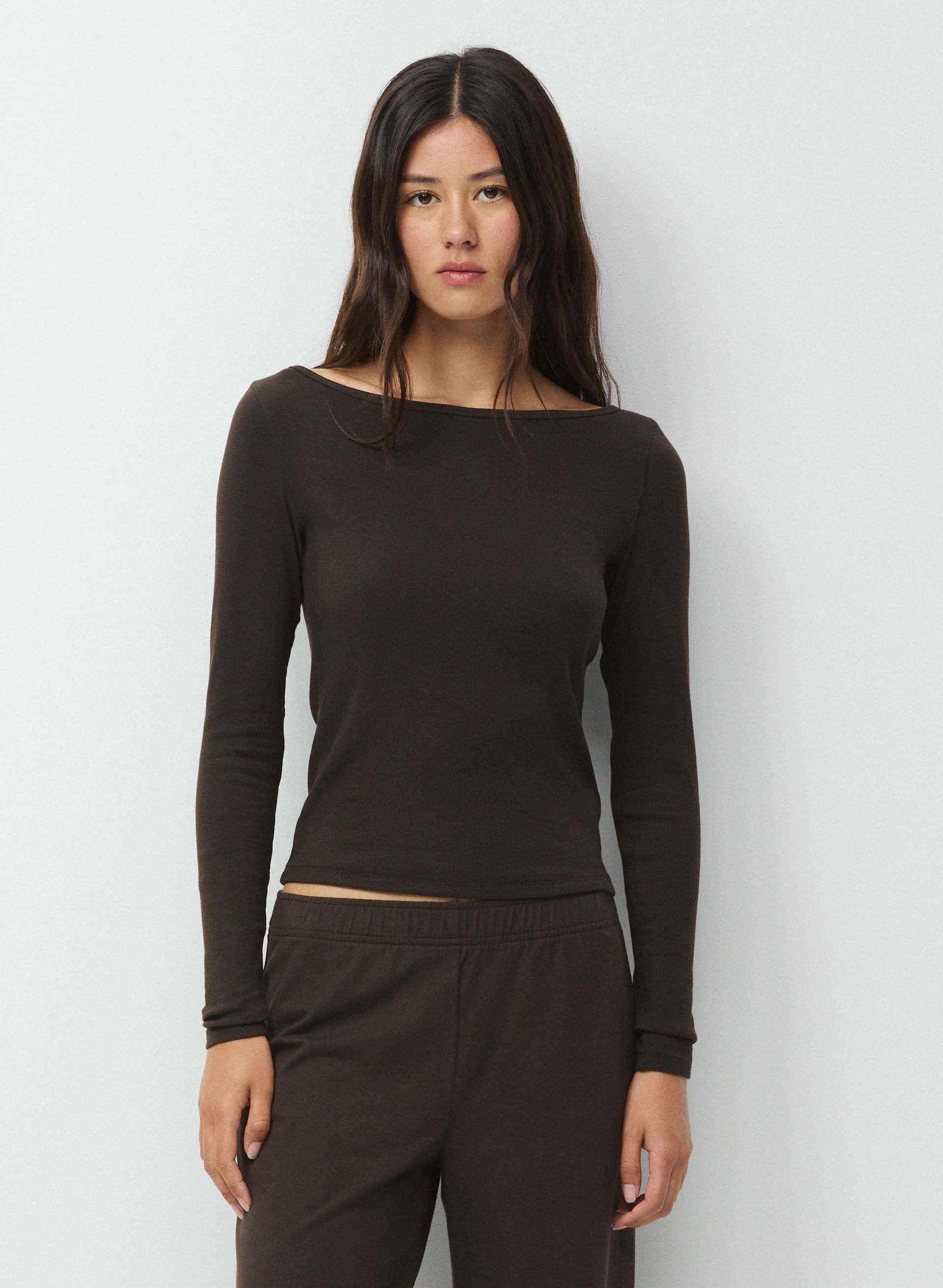 HOMESTRETCH™ RIB AIRWAVE LONGSLEEVE | Aritzia