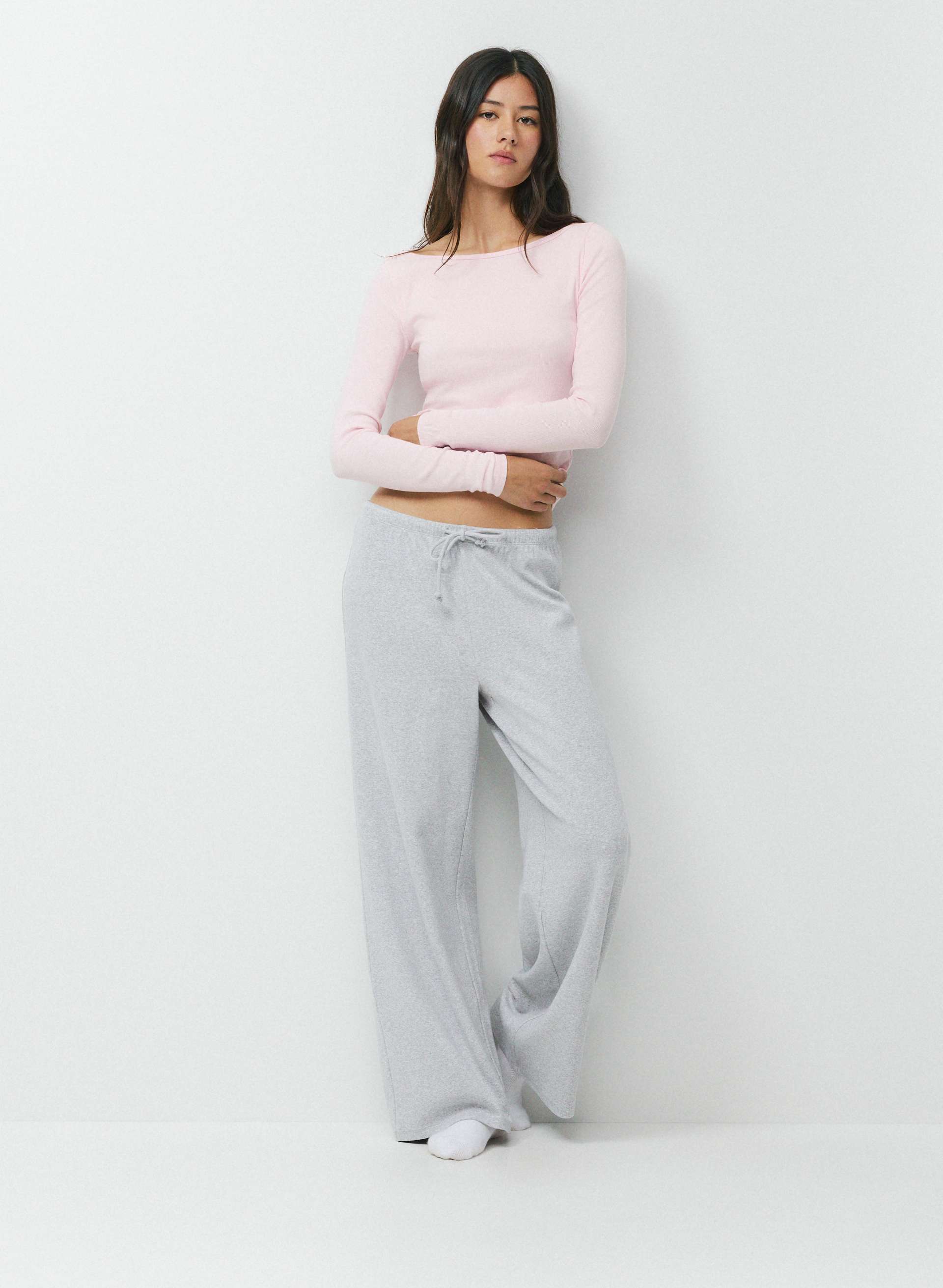 HOMESTRETCH™ RIB AIRWAVE LONGSLEEVE | Aritzia