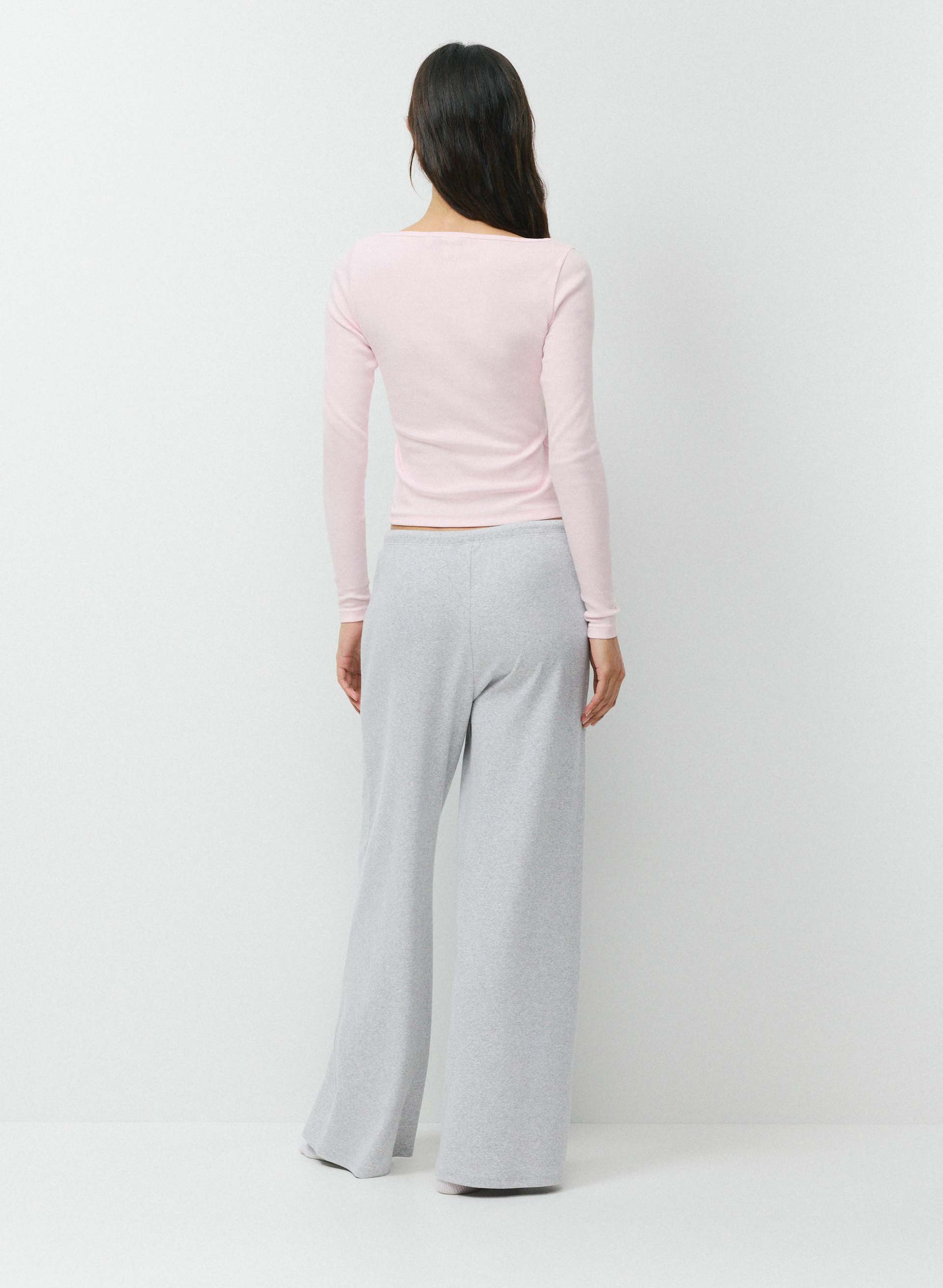 HOMESTRETCH™ RIB AIRWAVE LONGSLEEVE | Aritzia