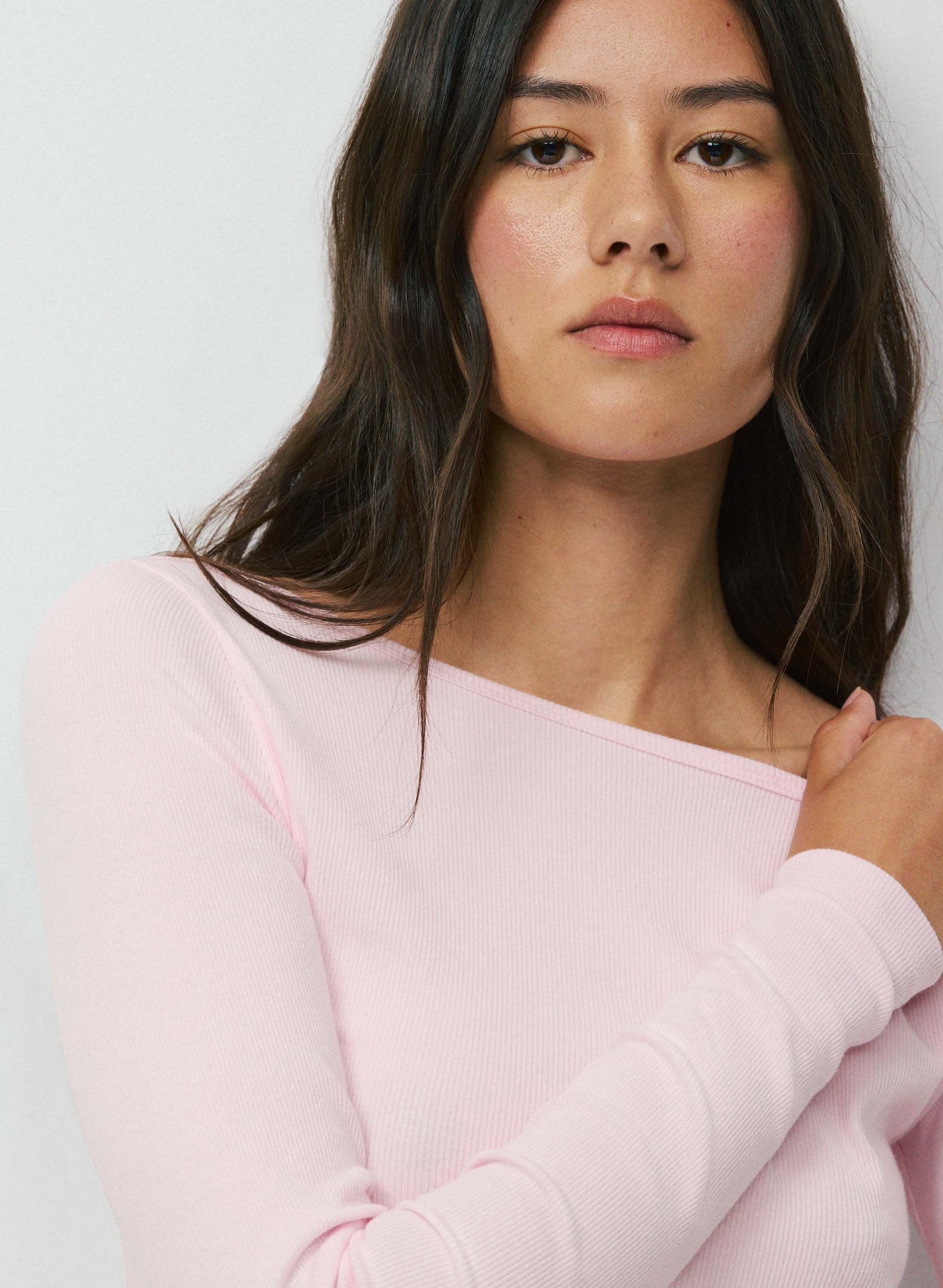 HOMESTRETCH™ RIB AIRWAVE LONGSLEEVE | Aritzia