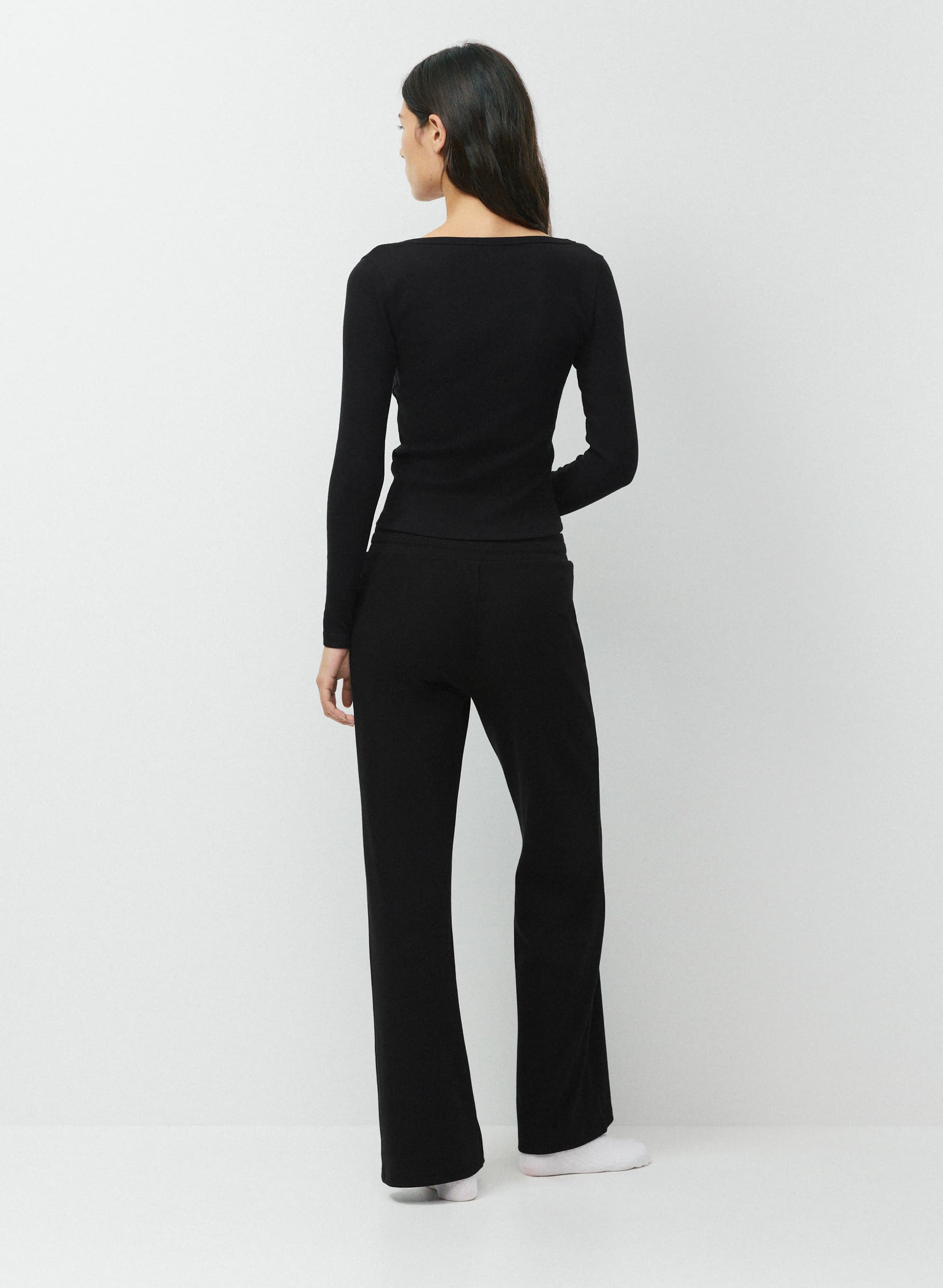 HOMESTRETCH™ RIB ACOUSTIC HENLEY | Aritzia