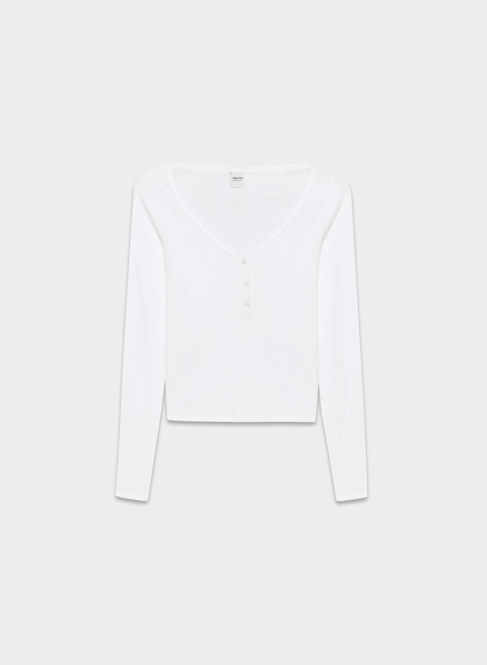 HOMESTRETCH™ RIB ACOUSTIC HENLEY | Aritzia
