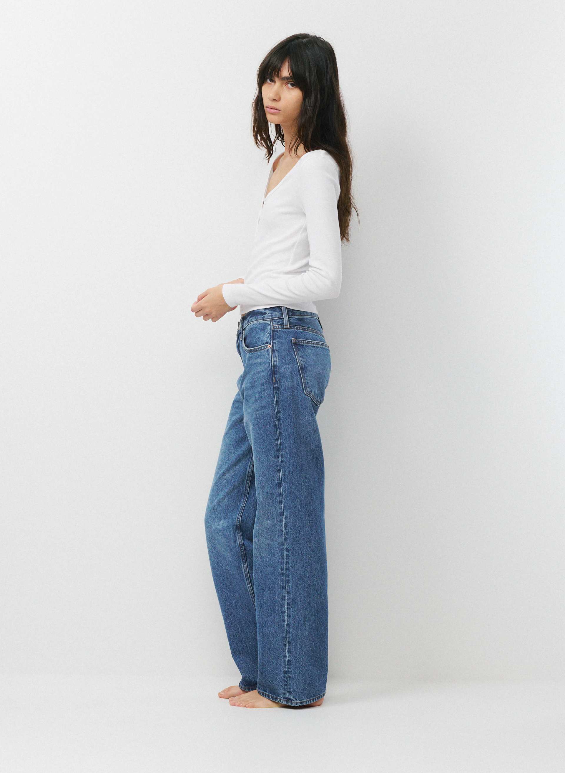 HOMESTRETCH™ RIB ACOUSTIC HENLEY | Aritzia