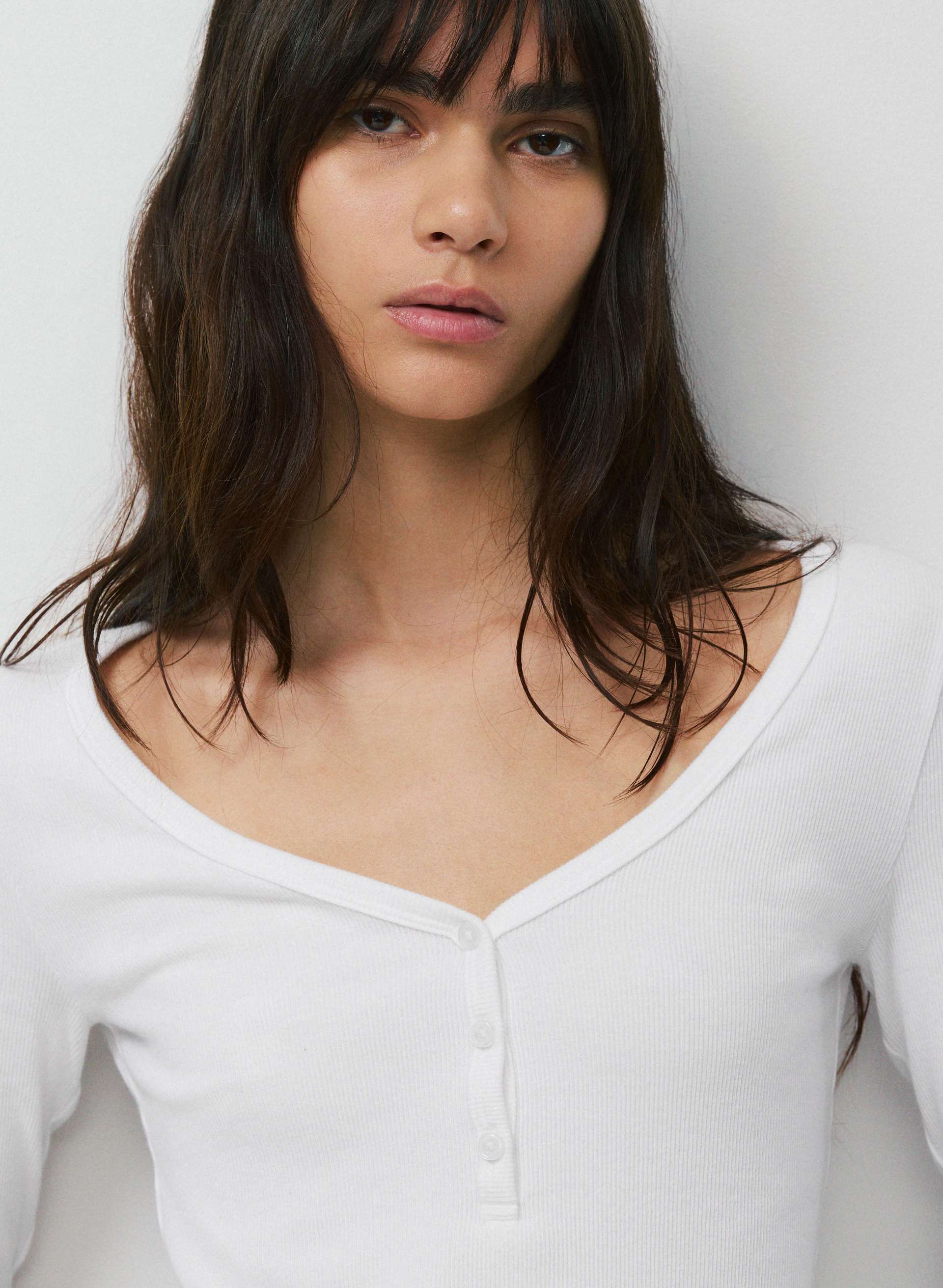HOMESTRETCH™ RIB ACOUSTIC HENLEY | Aritzia