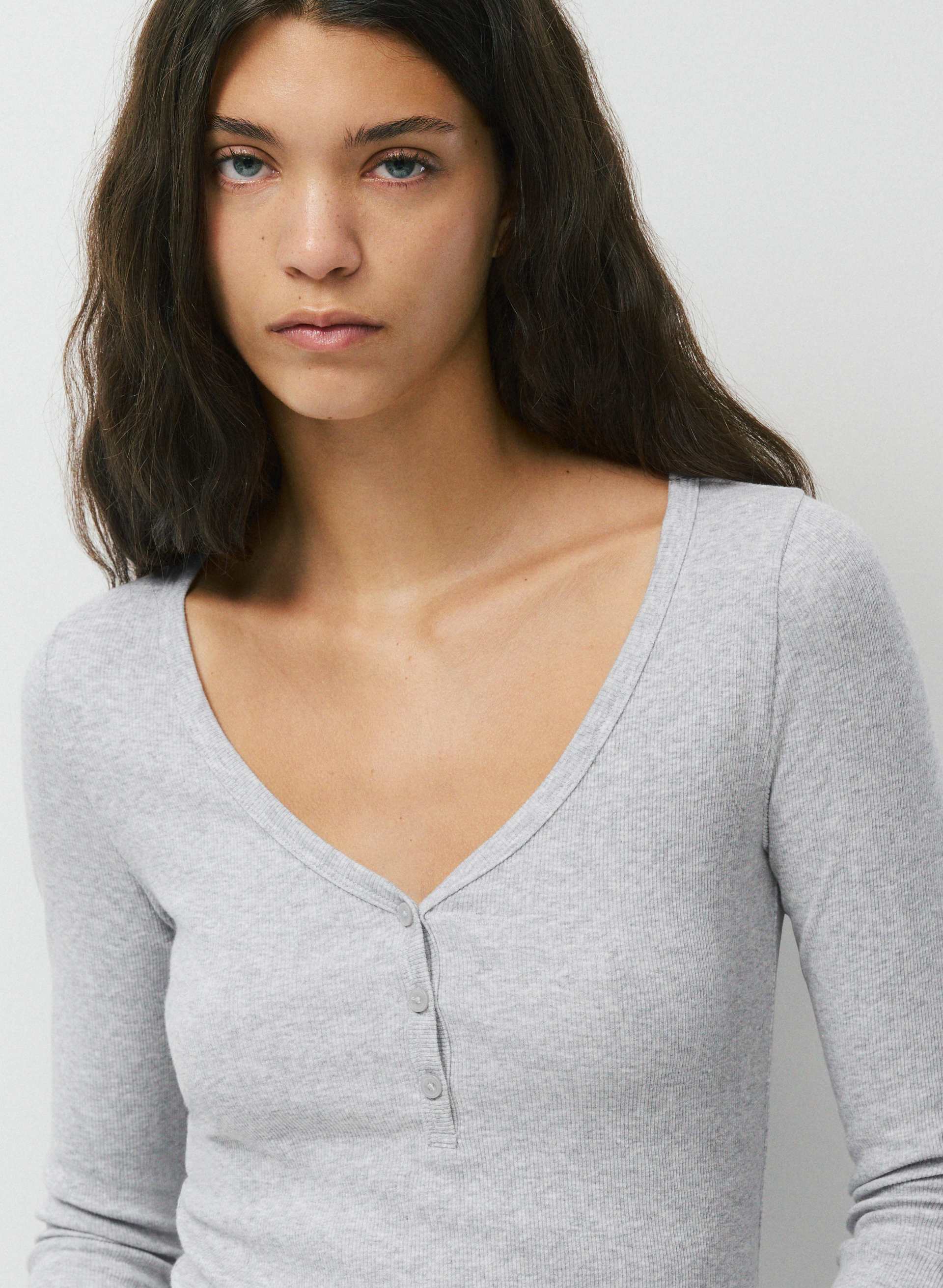 HOMESTRETCH™ RIB ACOUSTIC HENLEY | Aritzia