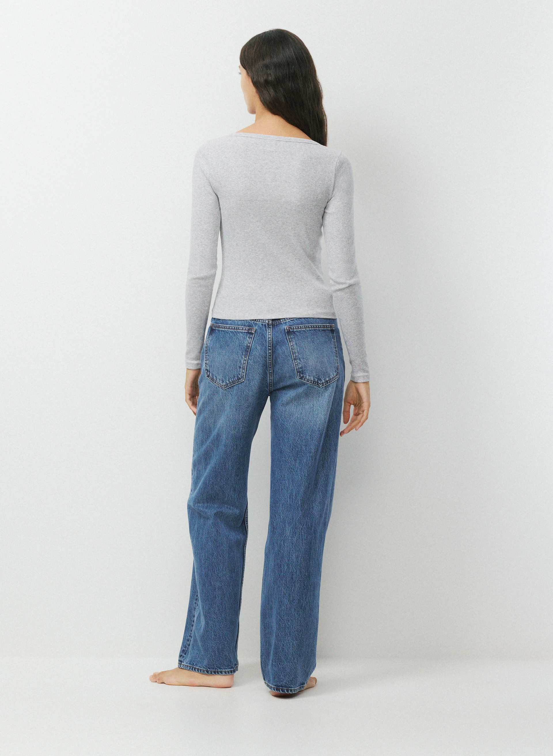 HOMESTRETCH™ RIB ACOUSTIC HENLEY | Aritzia