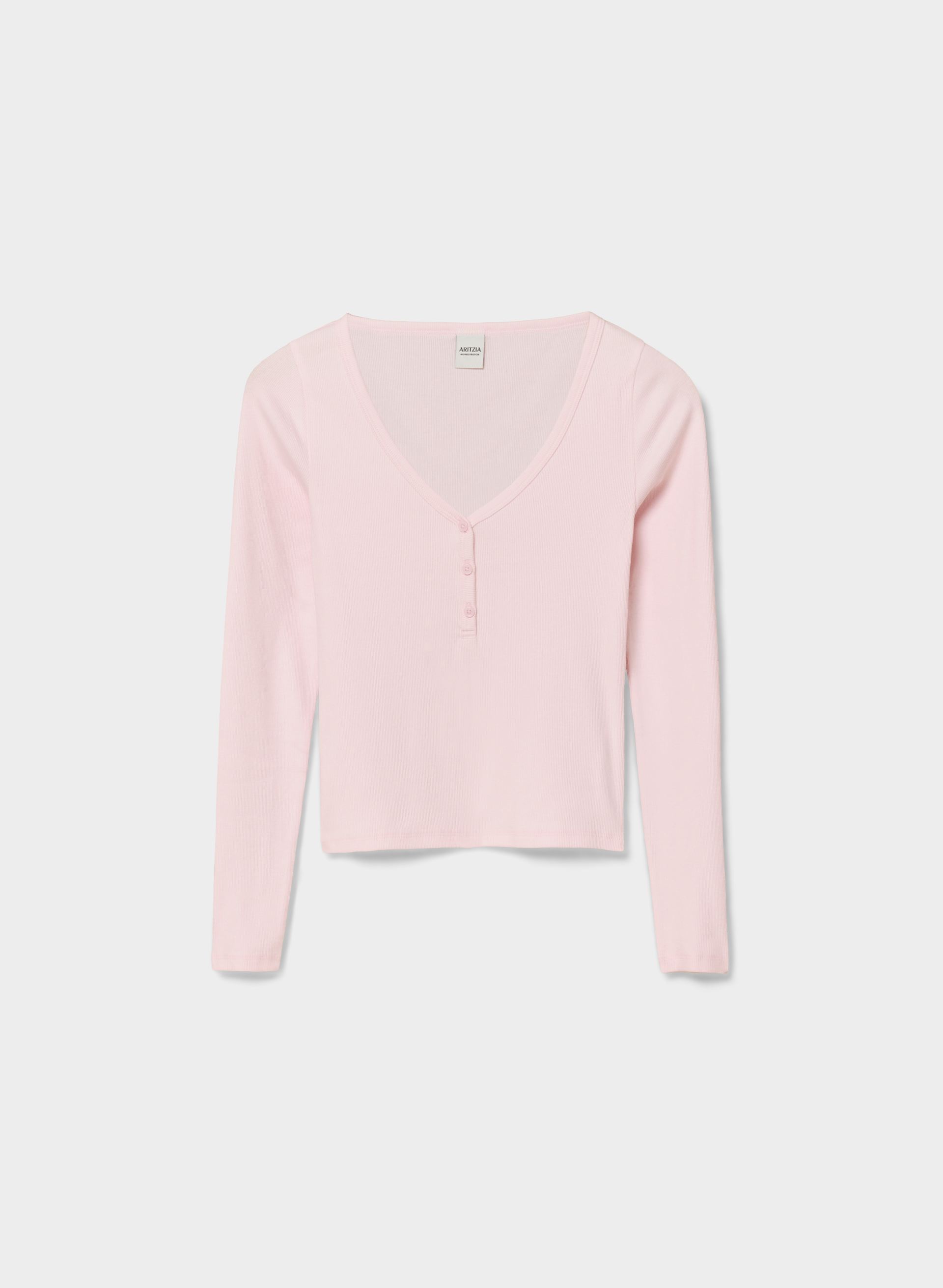 HOMESTRETCH™ RIB ACOUSTIC HENLEY | Aritzia