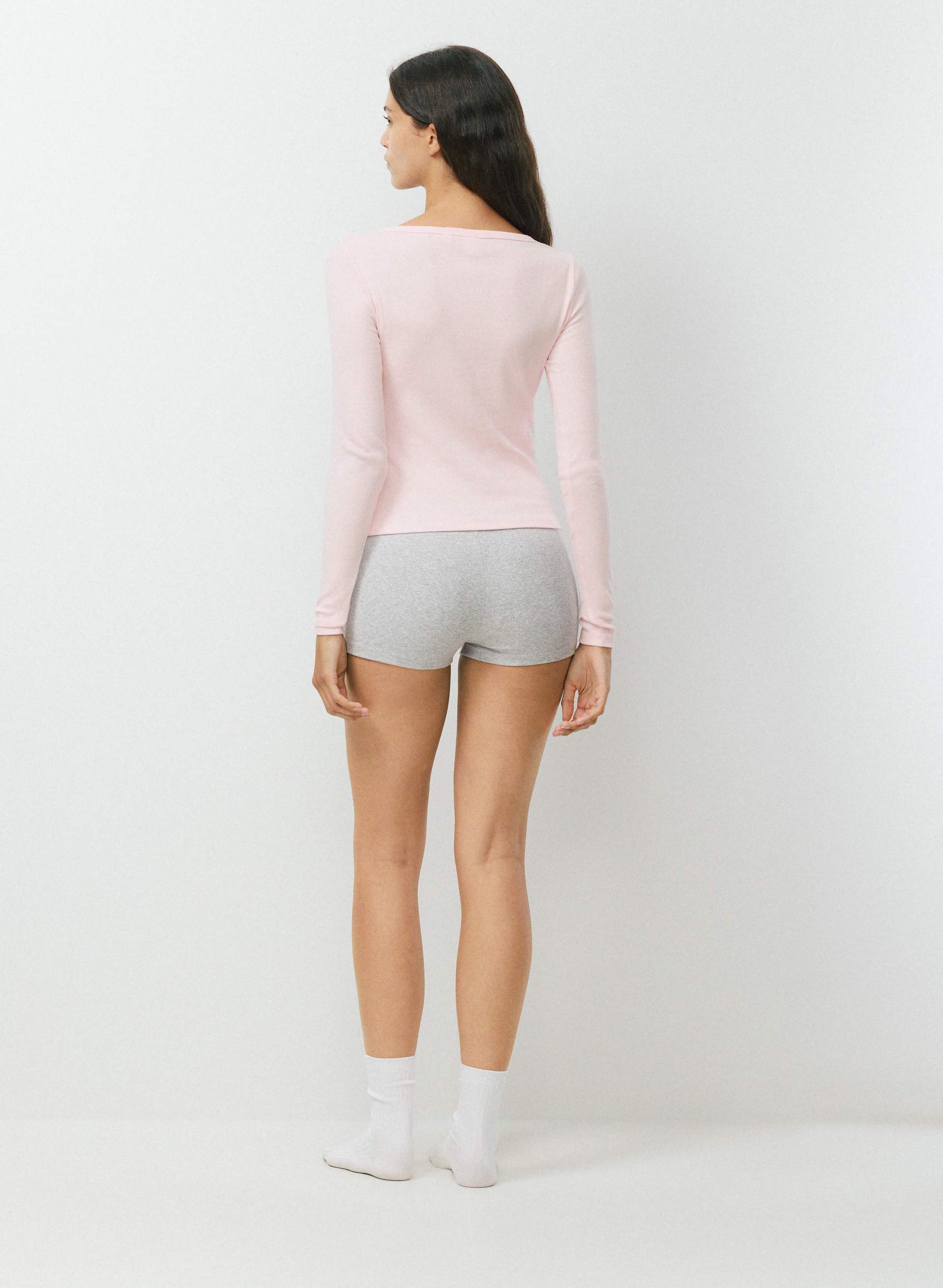 HOMESTRETCH™ RIB ACOUSTIC HENLEY | Aritzia