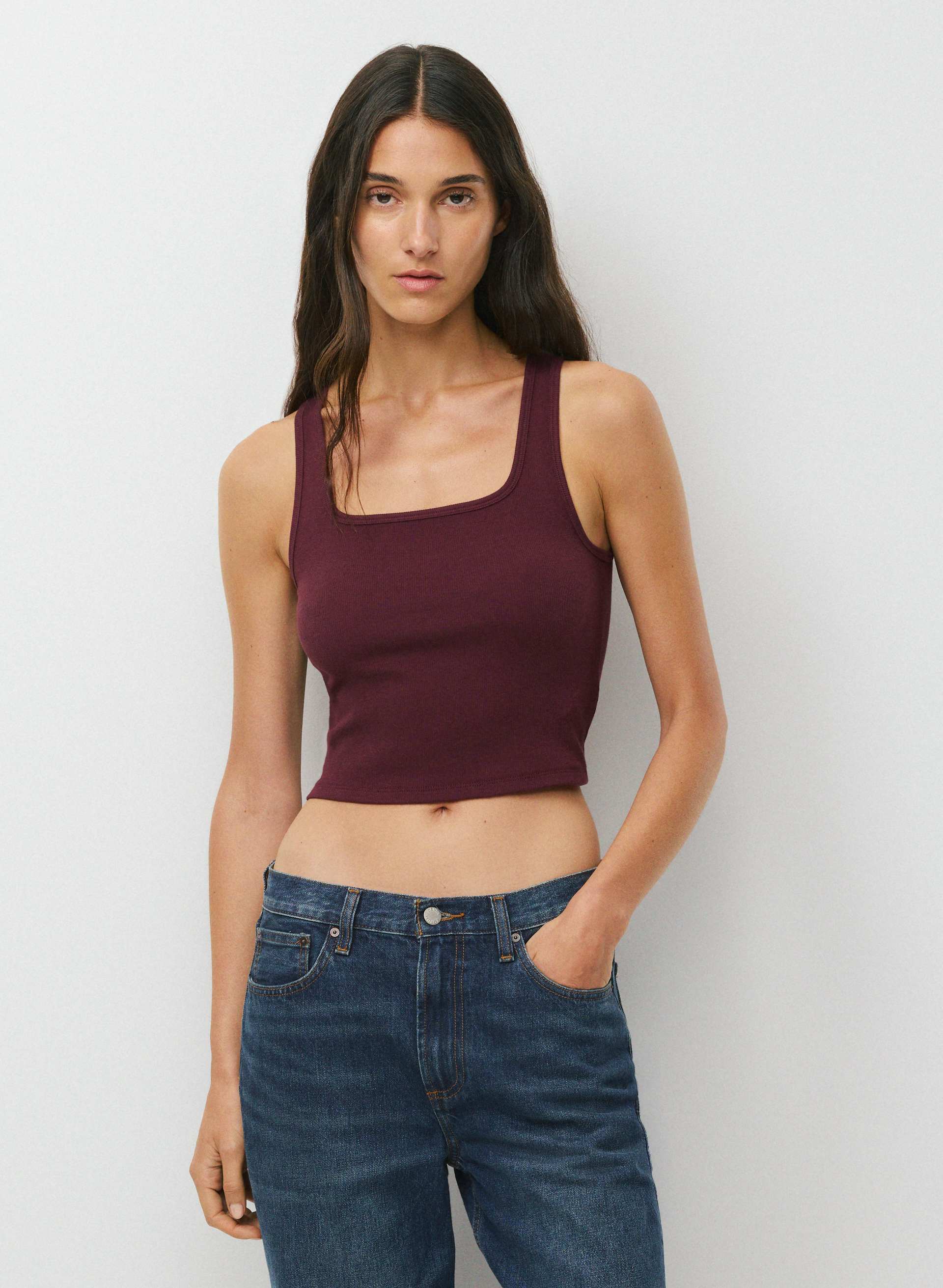HOMESTRETCH™ RIB FREQUENCY WAIST TANK | Aritzia