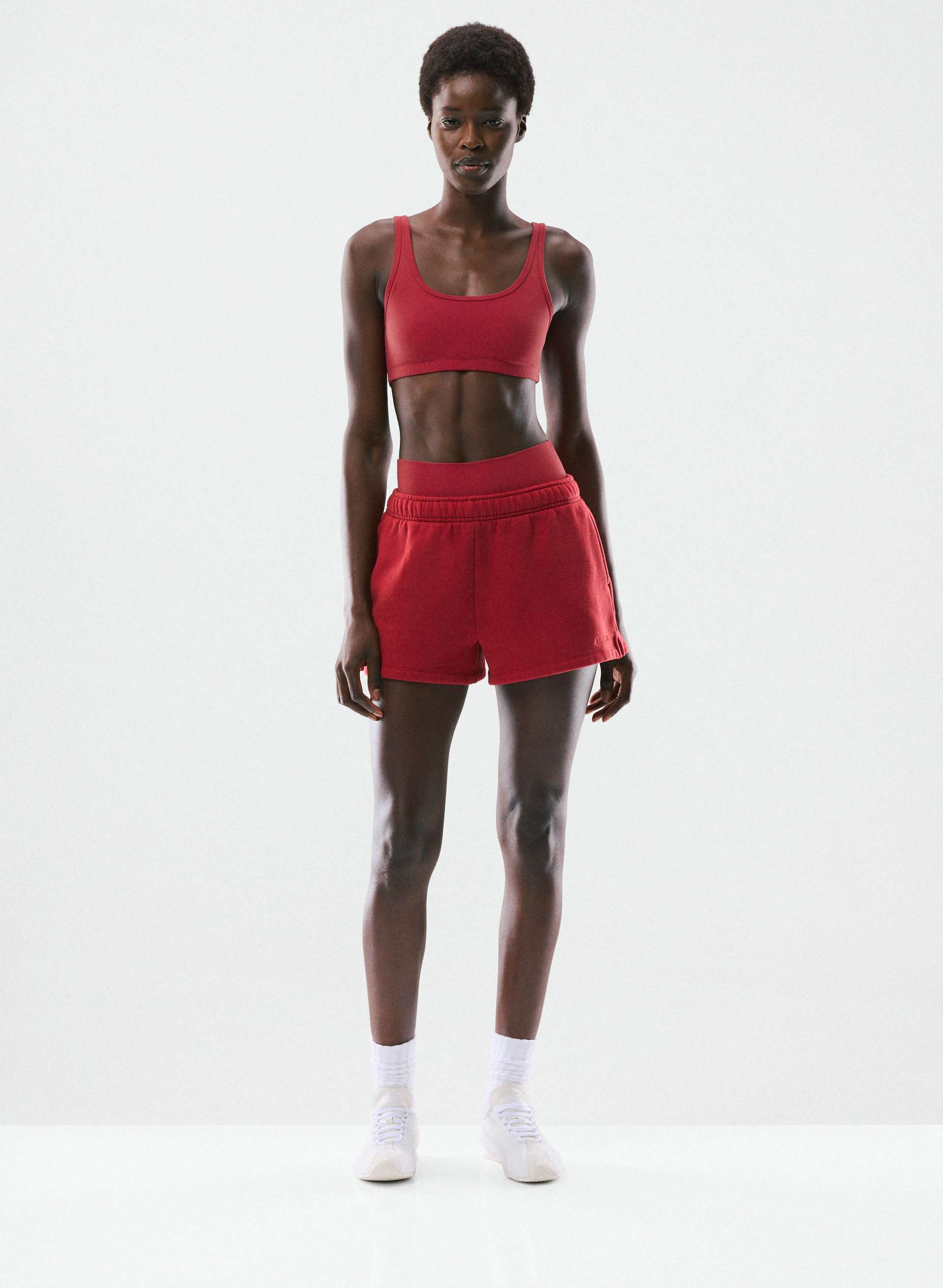 BUTTER MINI BRA TOP - A/B CUP - Sweat-wicking scoopneck bra top for A/B cups. 