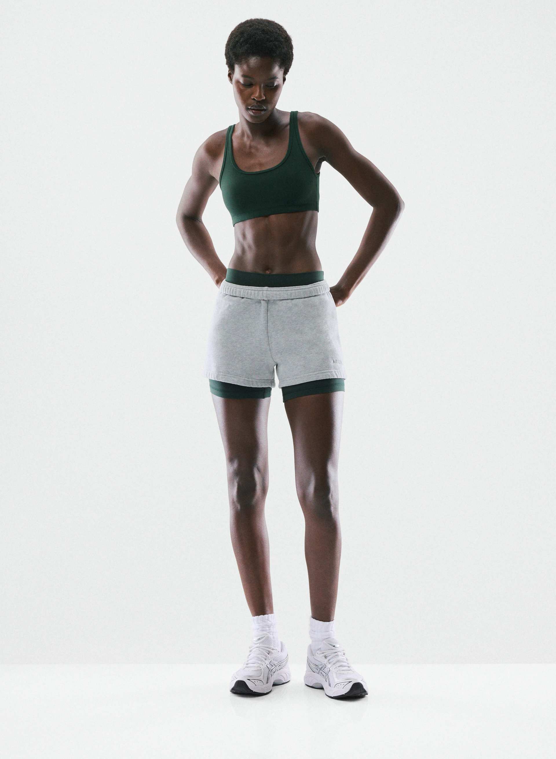 BUTTER MINI BRA TOP - A/B CUP - Sweat-wicking scoopneck bra top for A/B cups. 