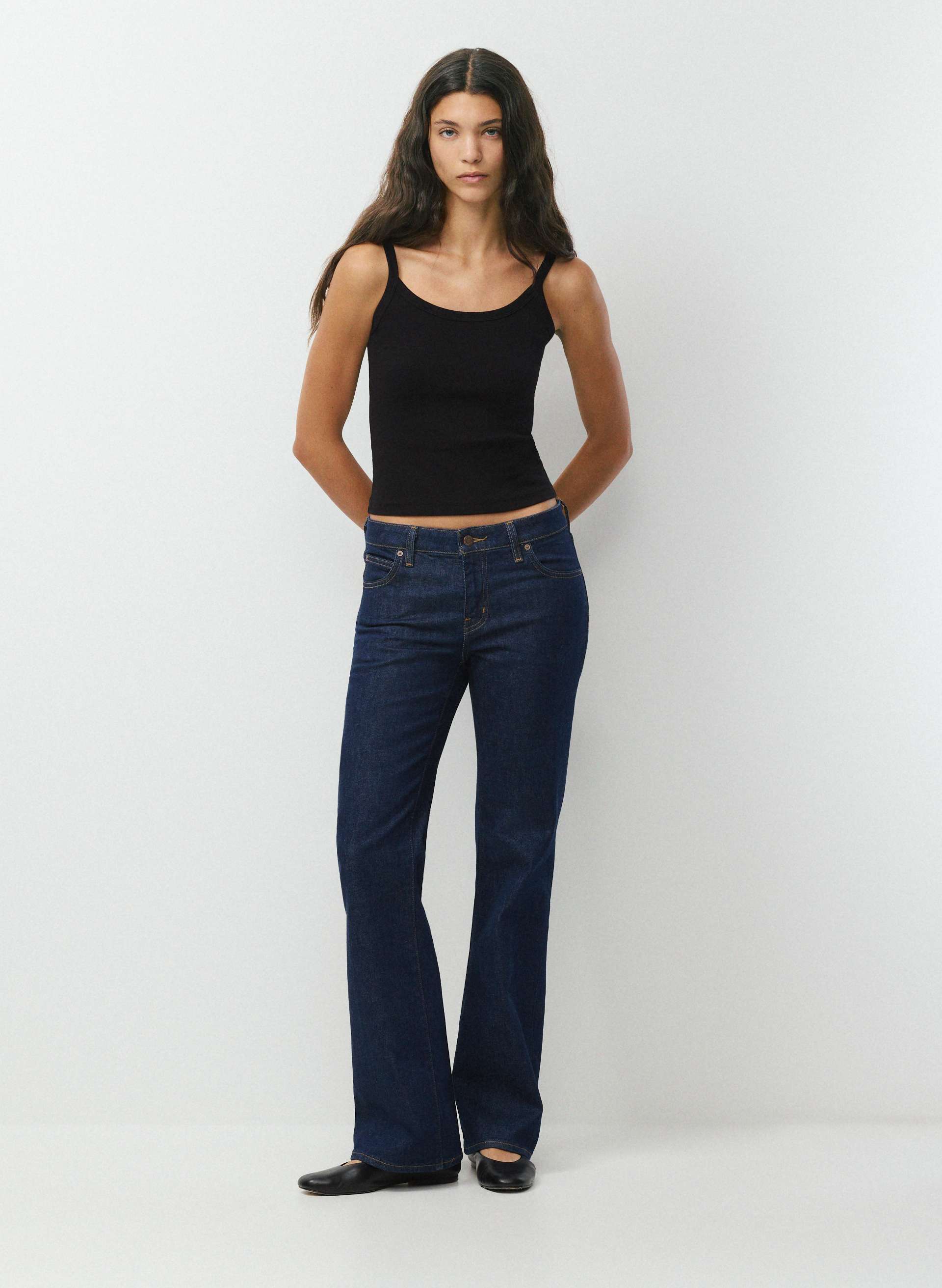 HOMESTRETCH™ RIB SPECTRUM CAMI TANK | Aritzia