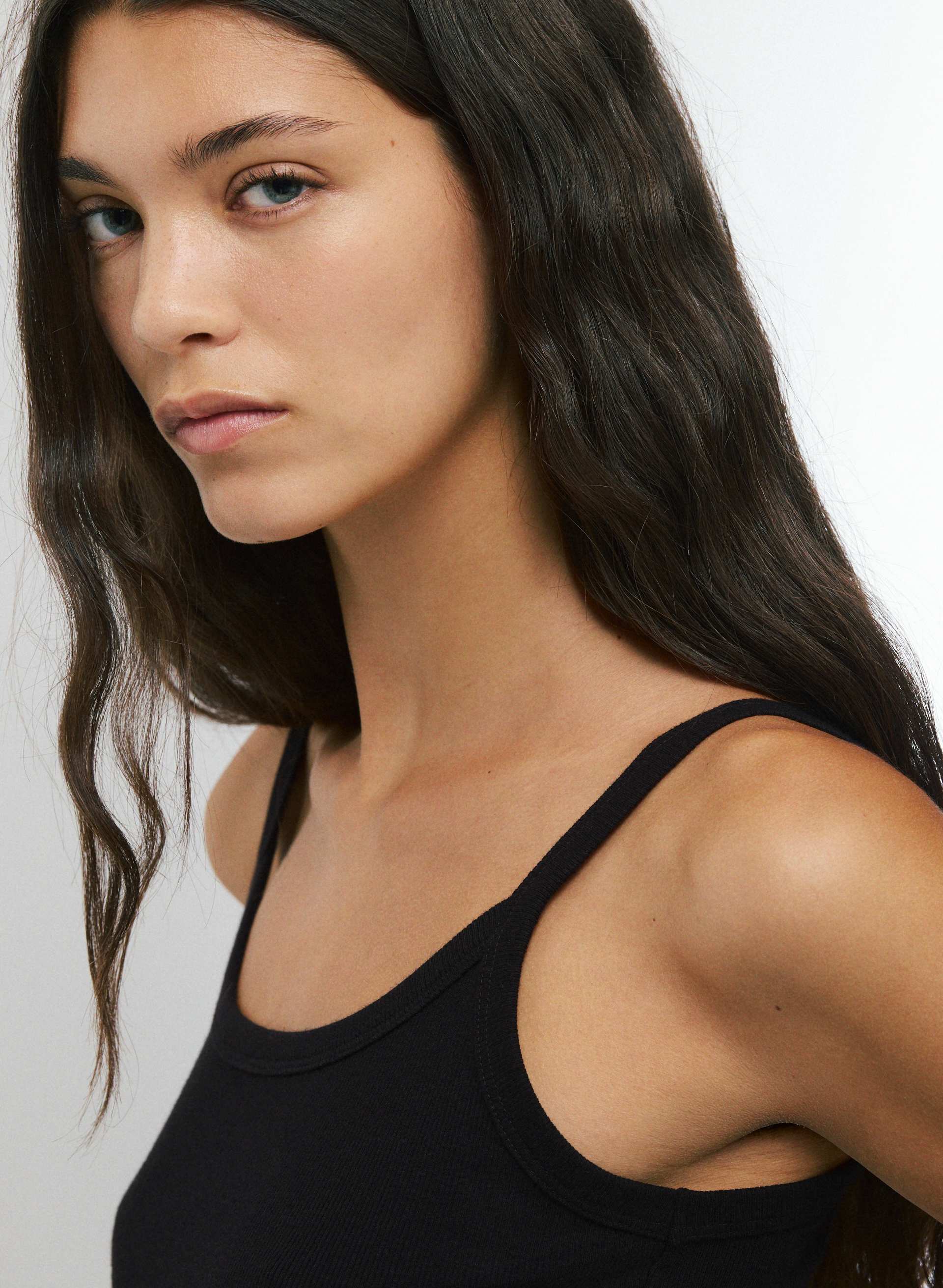 HOMESTRETCH™ RIB SPECTRUM CAMI TANK | Aritzia