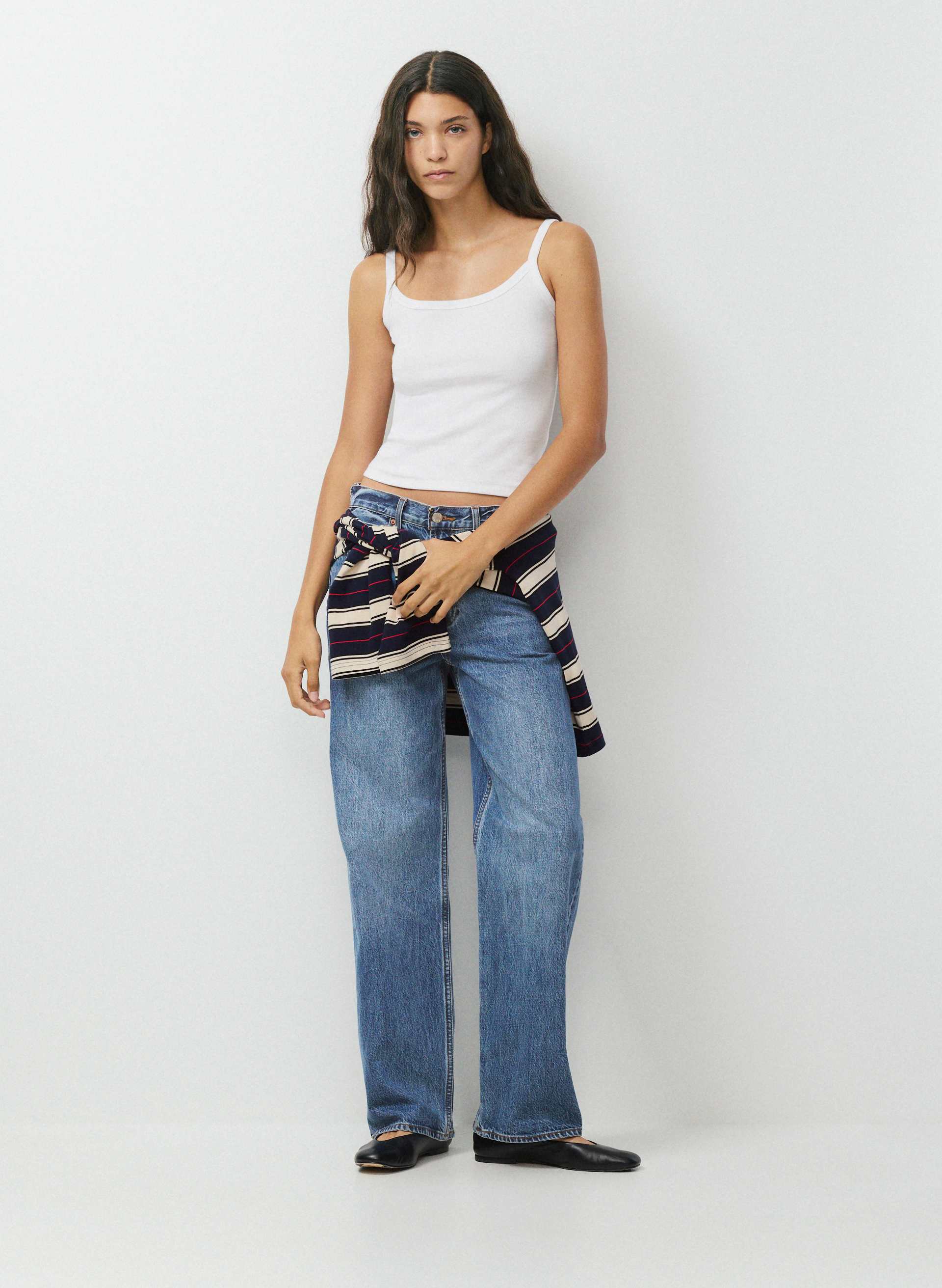 HOMESTRETCH™ RIB SPECTRUM CAMI TANK | Aritzia