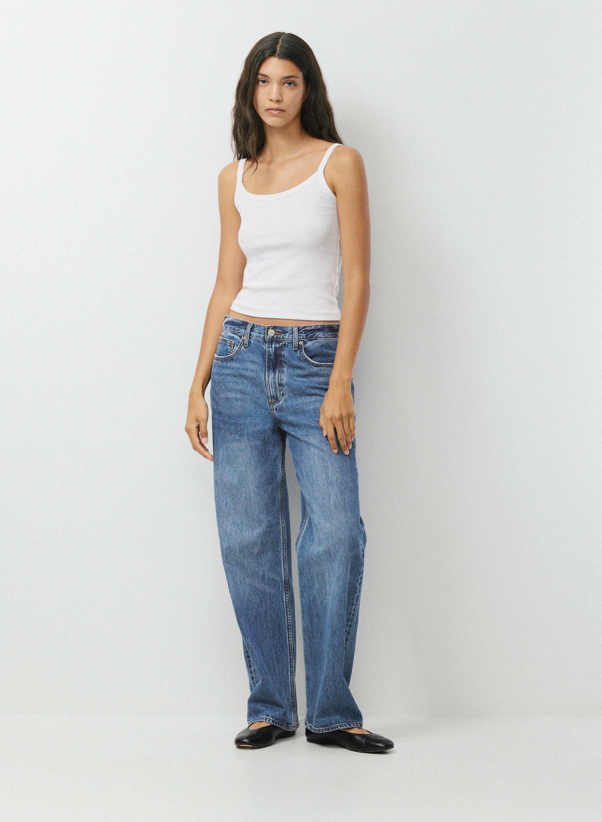 HOMESTRETCH™ RIB SPECTRUM CAMI TANK | Aritzia