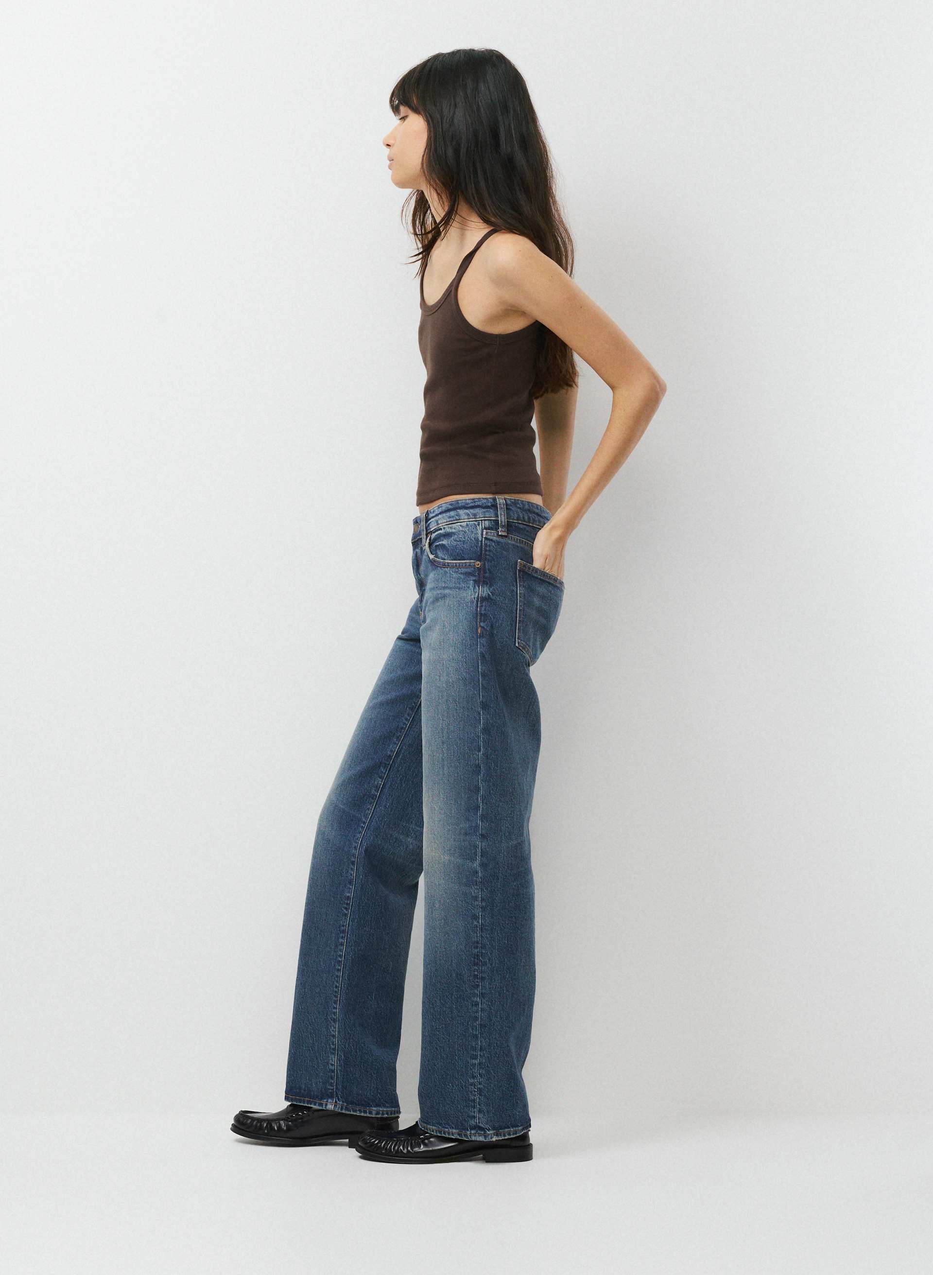 HOMESTRETCH™ RIB SPECTRUM CAMI TANK | Aritzia