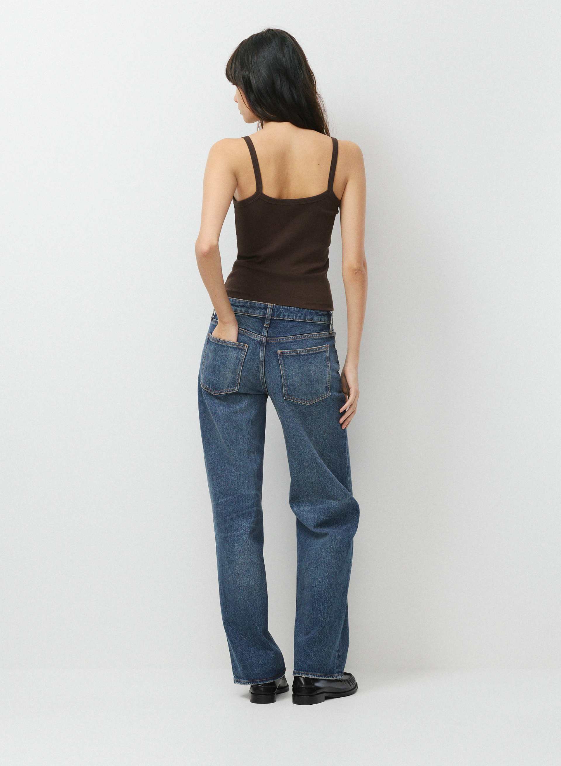 HOMESTRETCH™ RIB SPECTRUM CAMI TANK | Aritzia