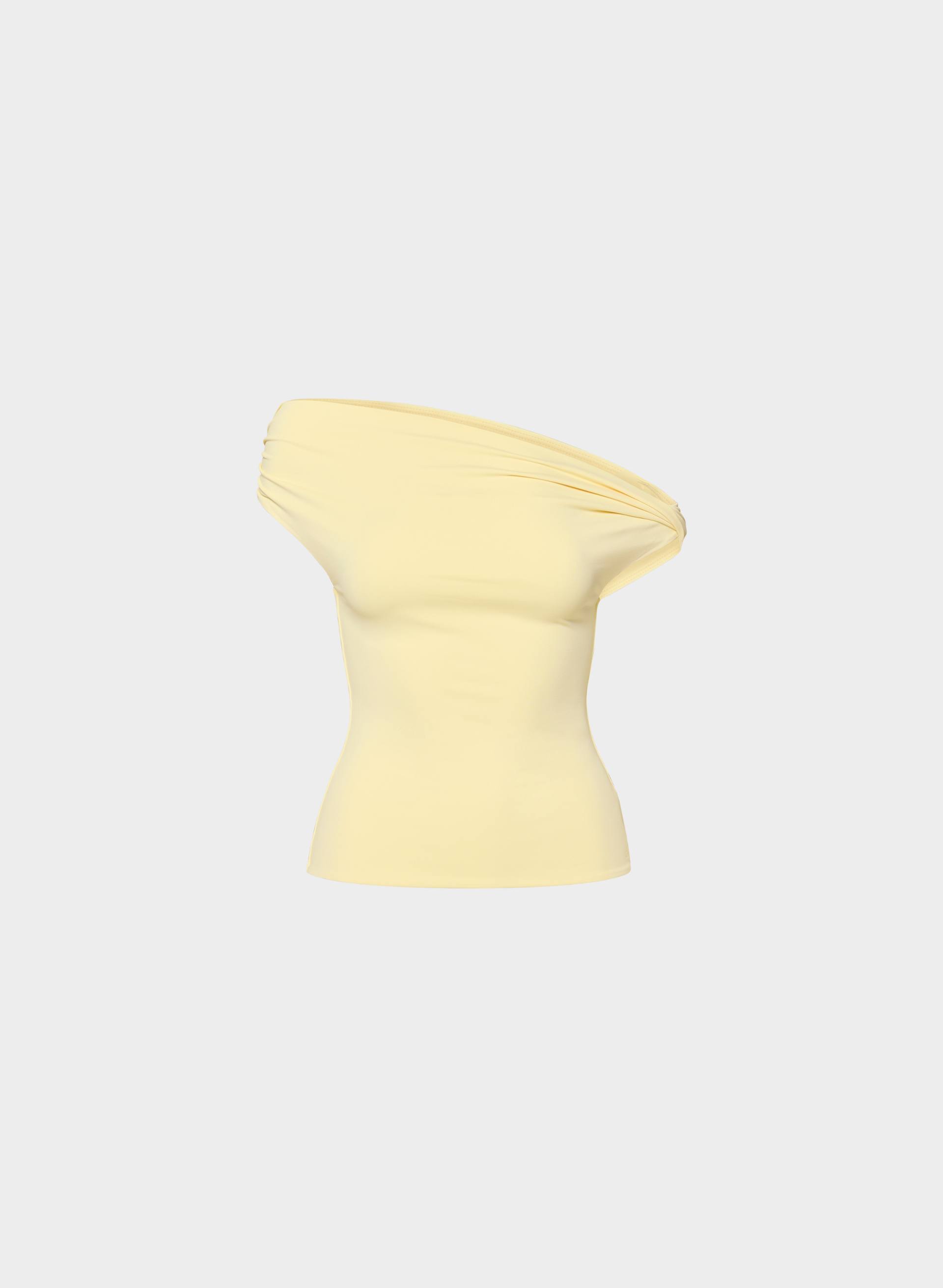 ORIGINAL CONTOUR RAVISH TOP - Second-skin off-shoulder top with twist detail. 
