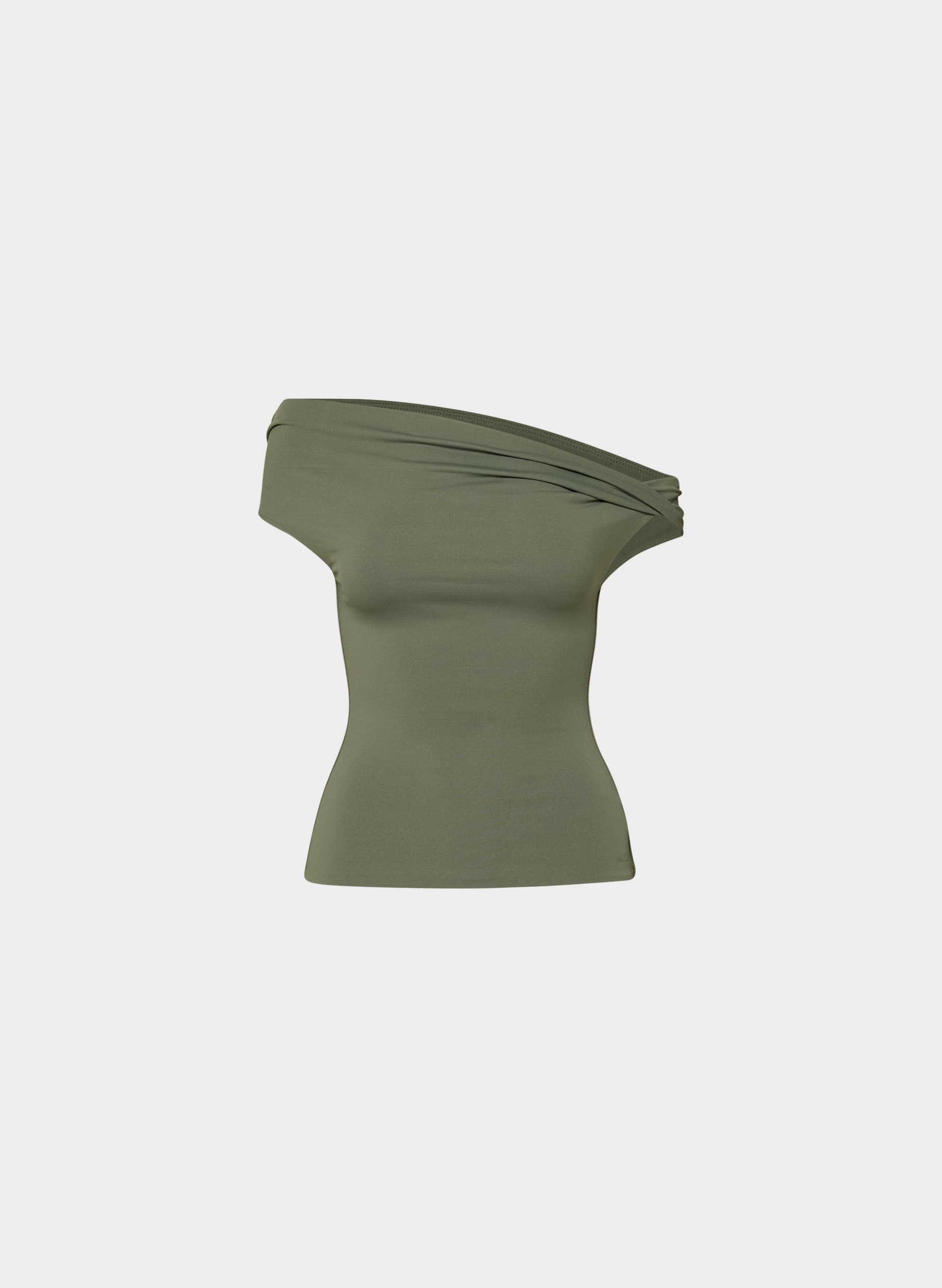 ORIGINAL CONTOUR RAVISH TOP - Second-skin off-shoulder top with twist detail. 