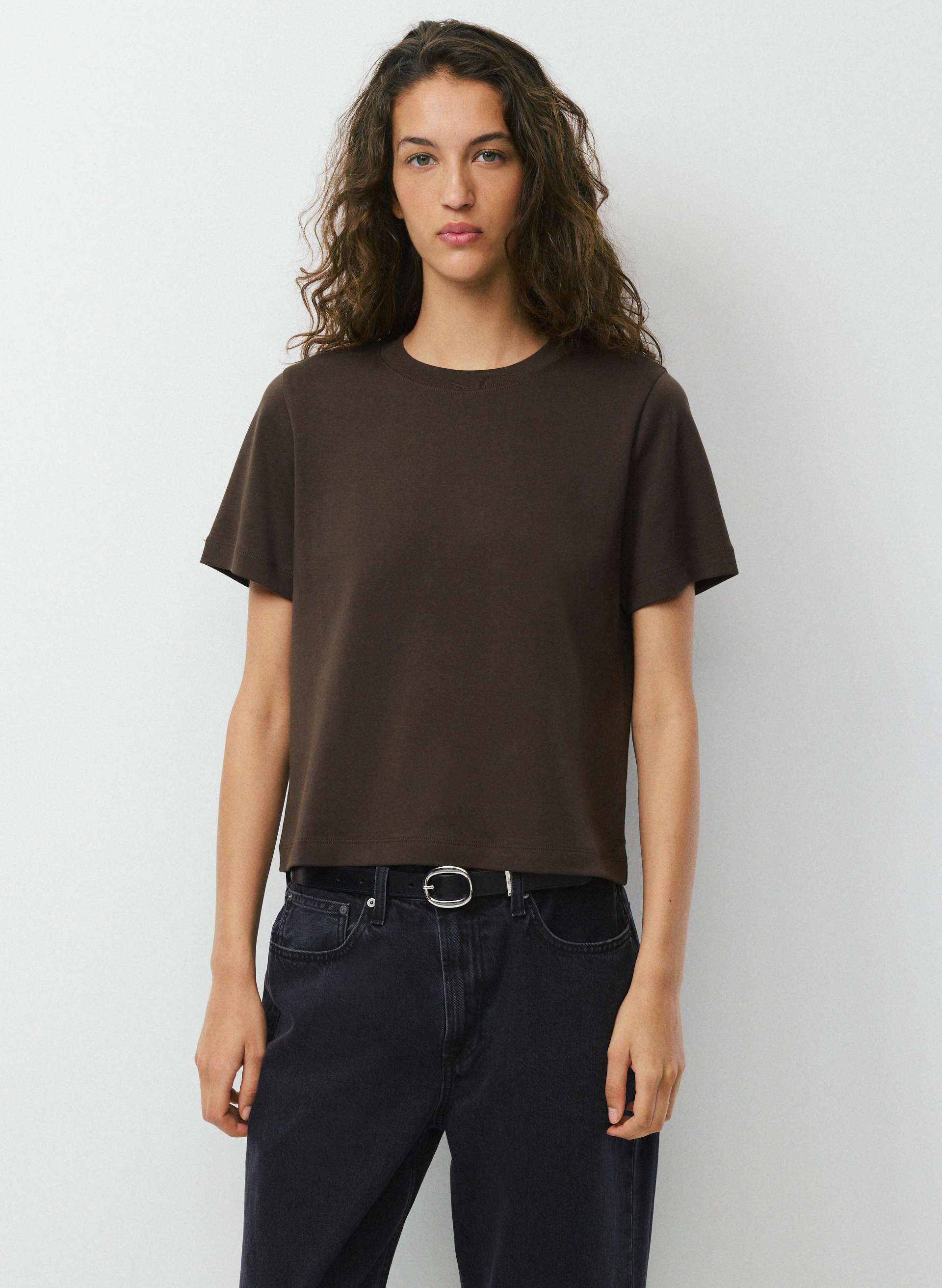 INTERLOCK COTTON FUNCTION T-SHIRT | Aritzia