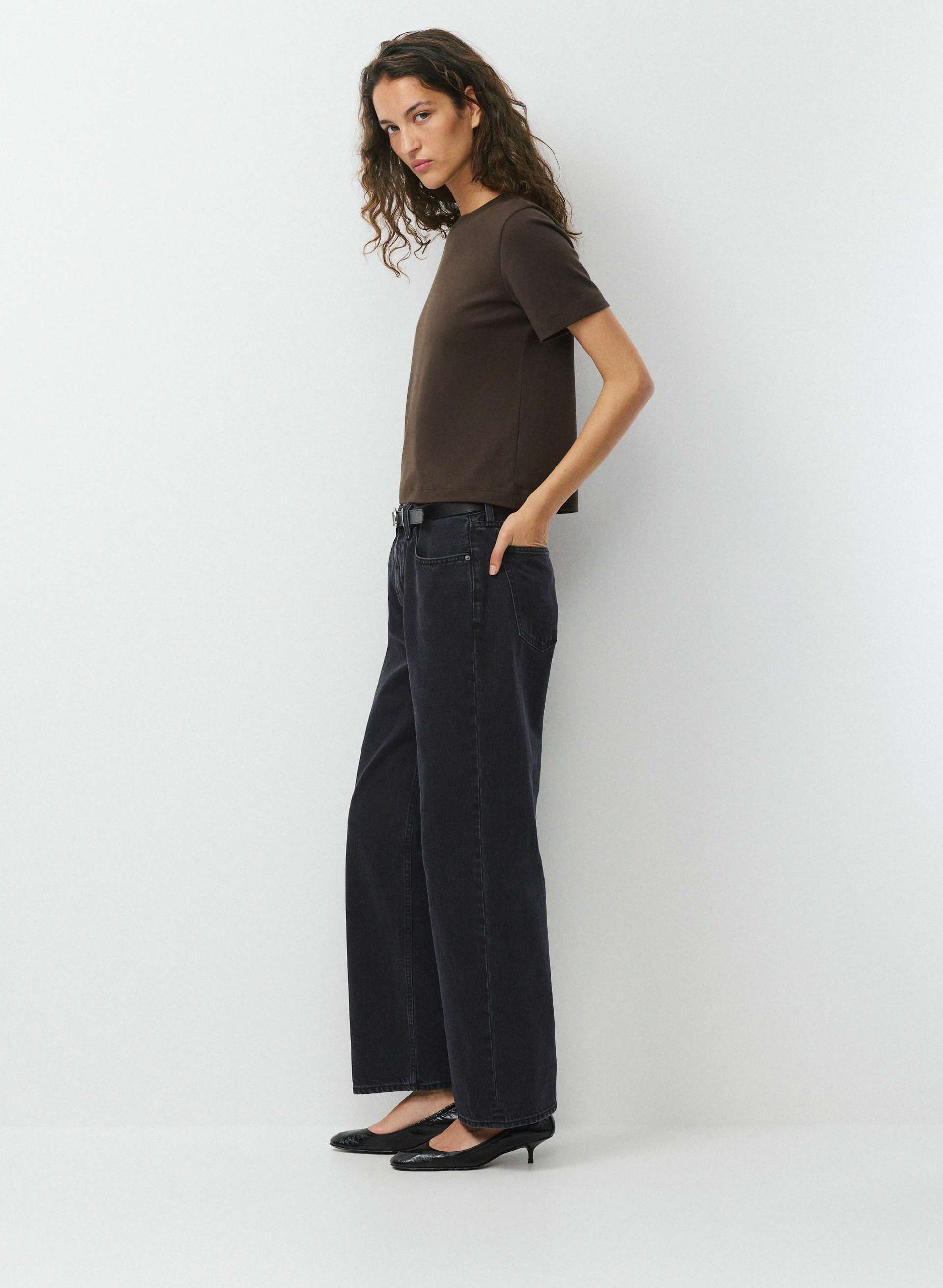 INTERLOCK COTTON FUNCTION T-SHIRT | Aritzia