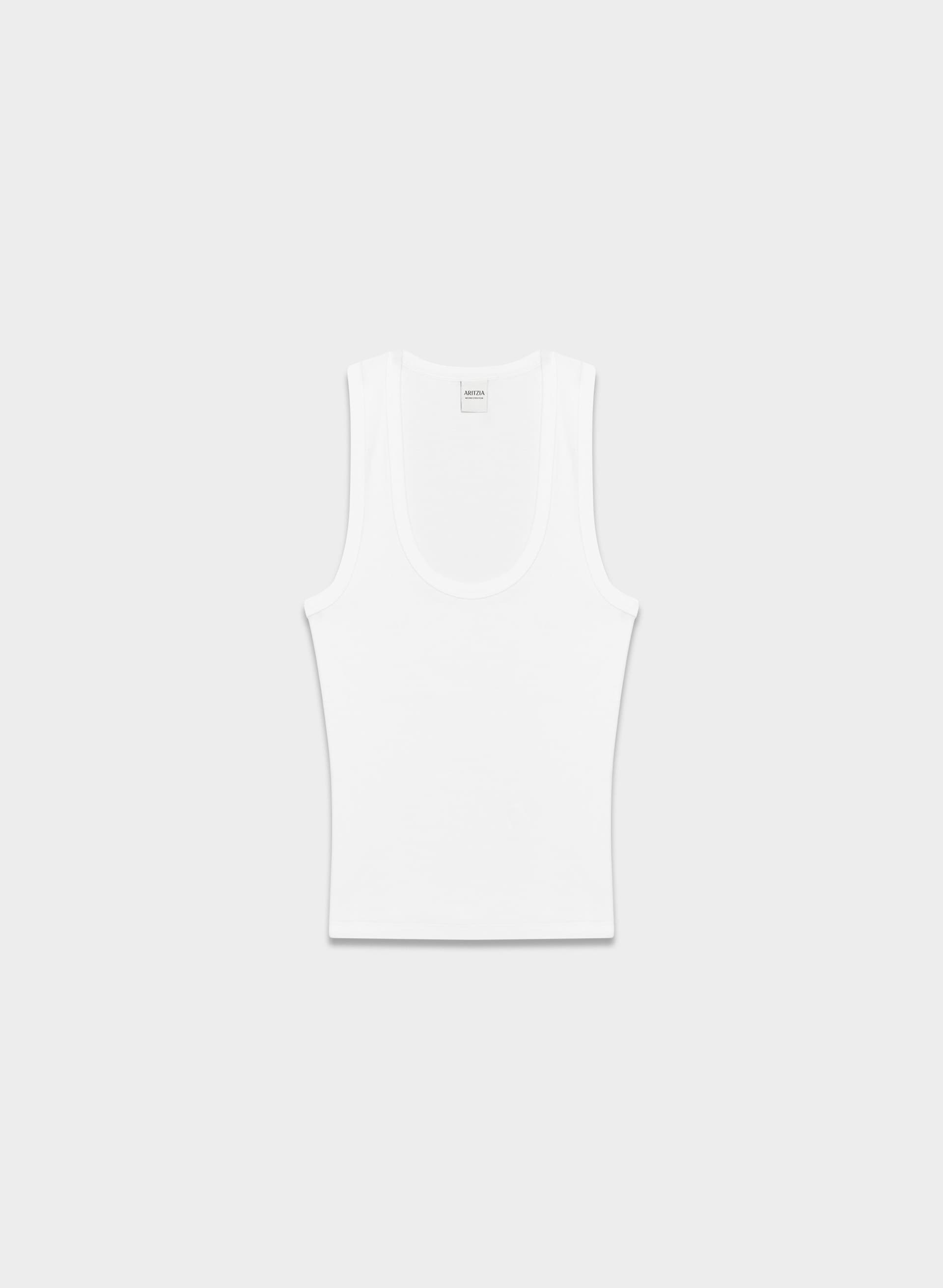 HOMESTRETCH™ RIB VINYL TANK | Aritzia