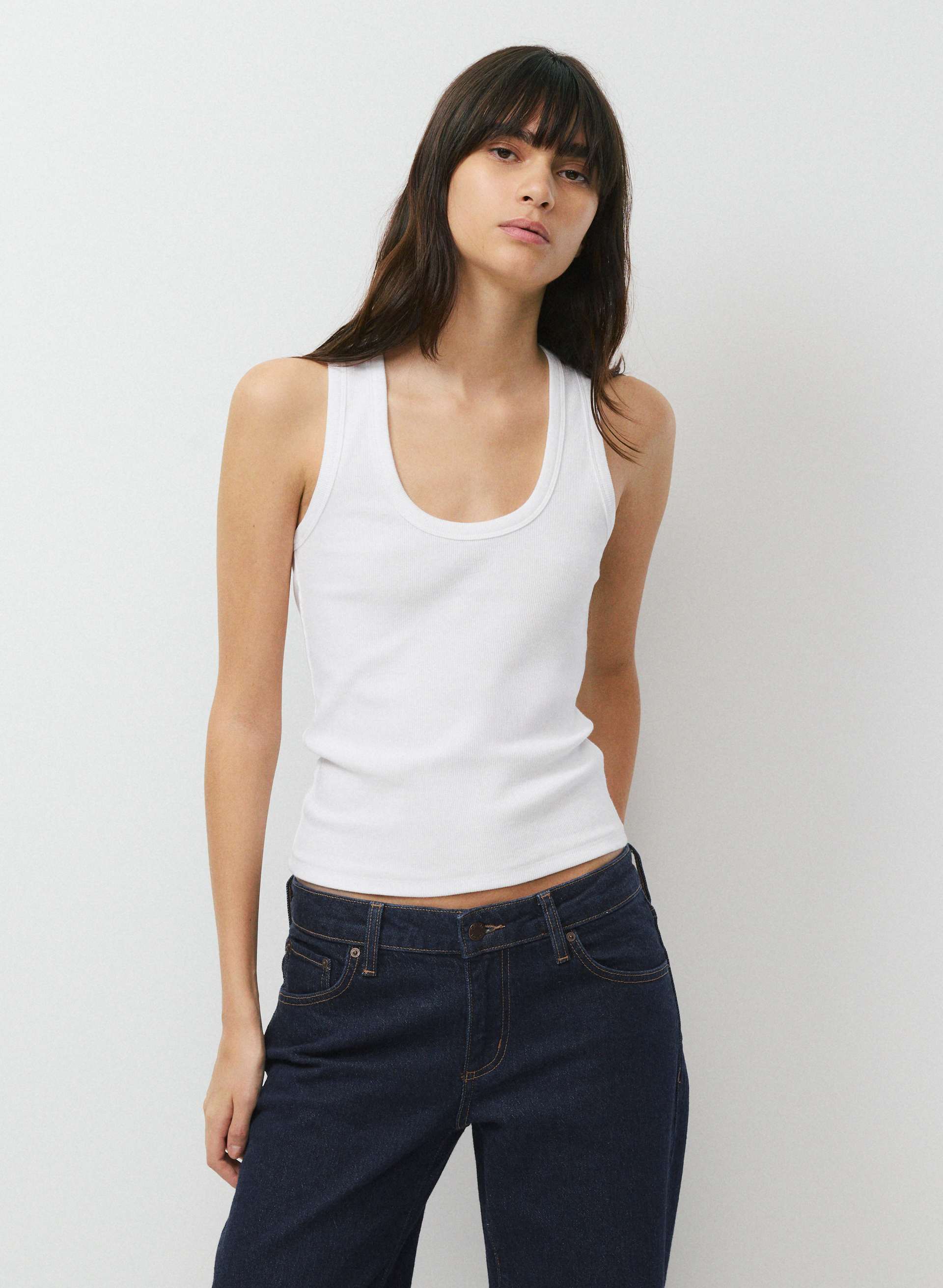 HOMESTRETCH™ RIB VINYL TANK | Aritzia