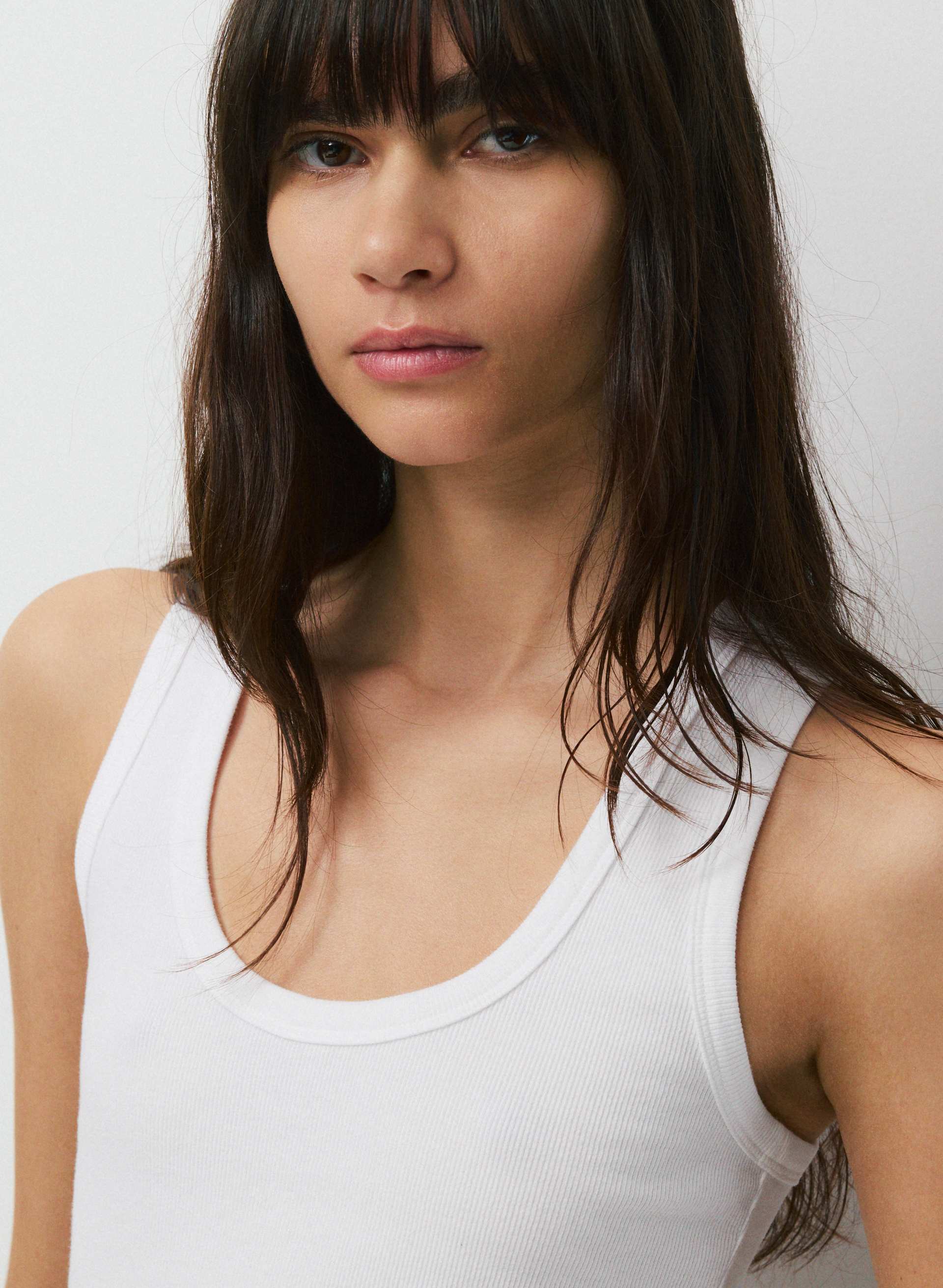 HOMESTRETCH™ RIB VINYL TANK | Aritzia