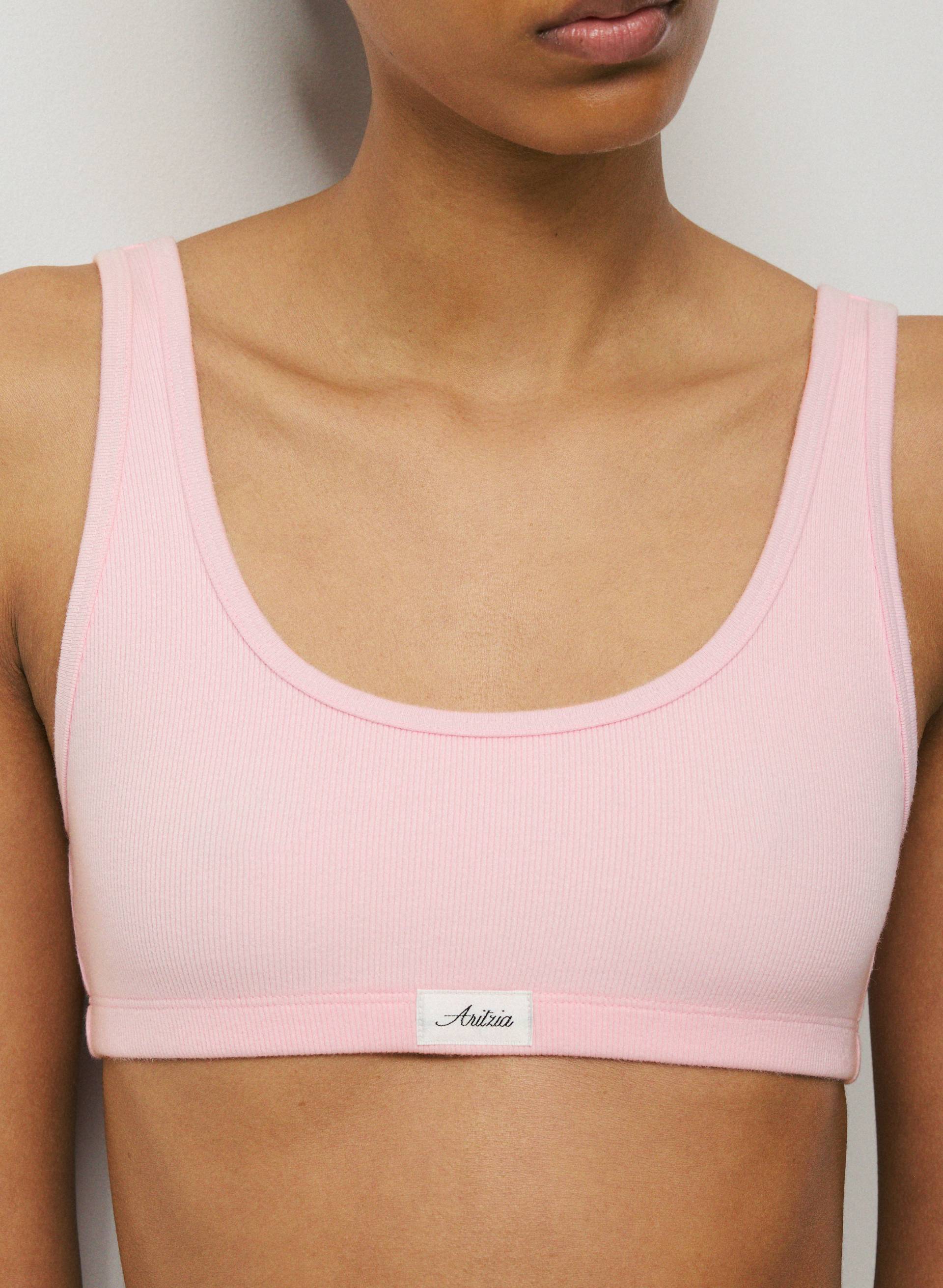 HOMESTRETCH™ RIB CAREFREE BRA TOP | Aritzia