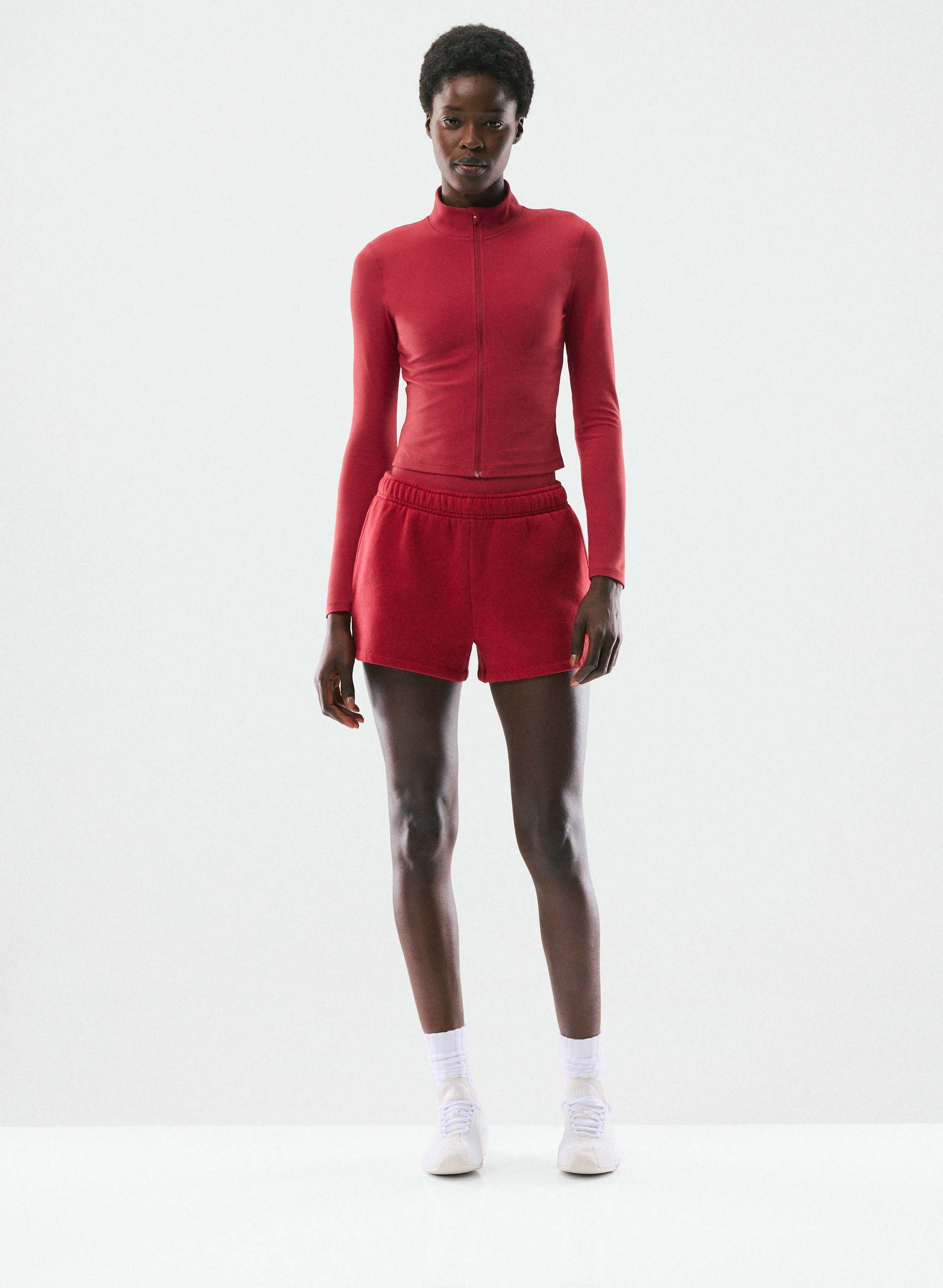 BUTTER LIMIT ZIP-UP - Sweat-wicking mockneck zip-up. 