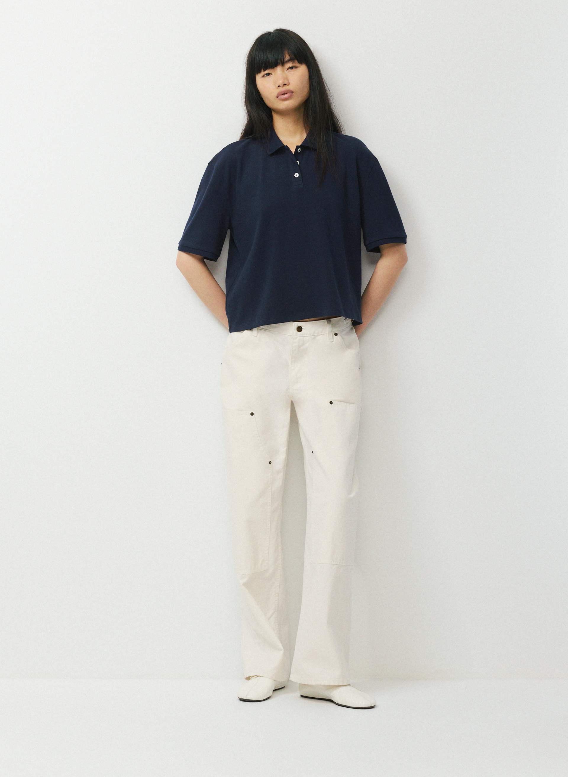 READER POLO T-SHIRT | Aritzia