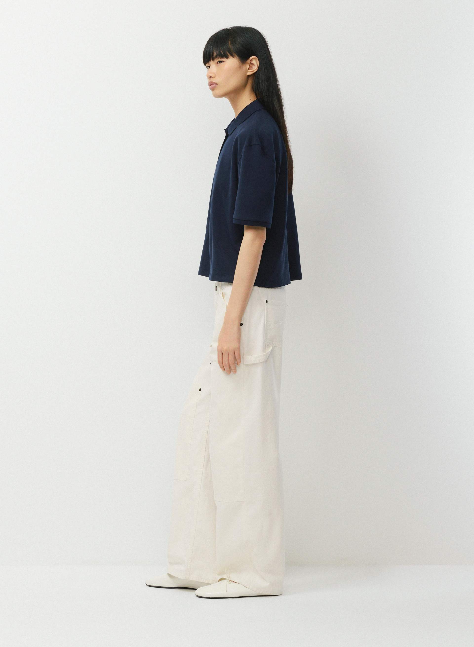 READER POLO T-SHIRT | Aritzia
