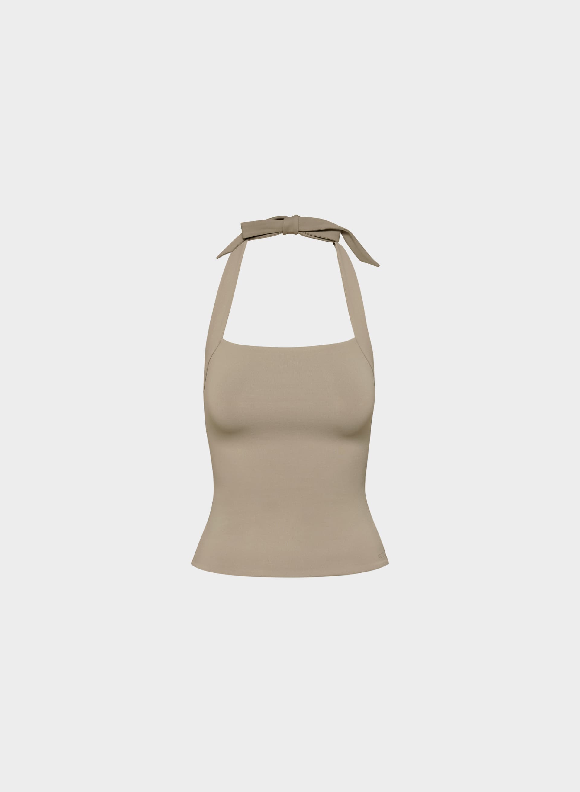 ORIGINAL CONTOUR OPTIMUM HALTER TOP - Second-skin halter top. 