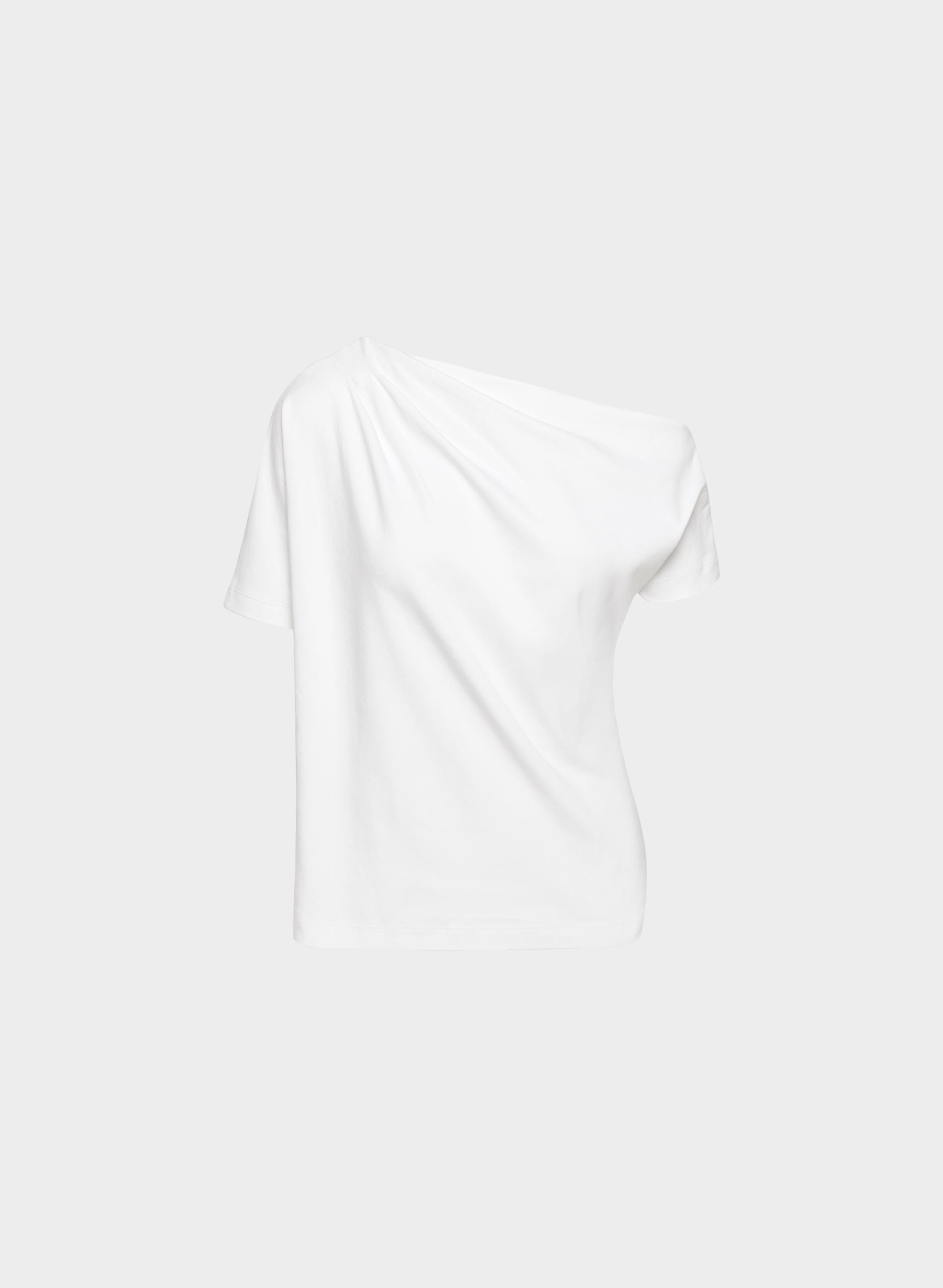 INTERLOCK COTTON SCRIPT TOP | Aritzia