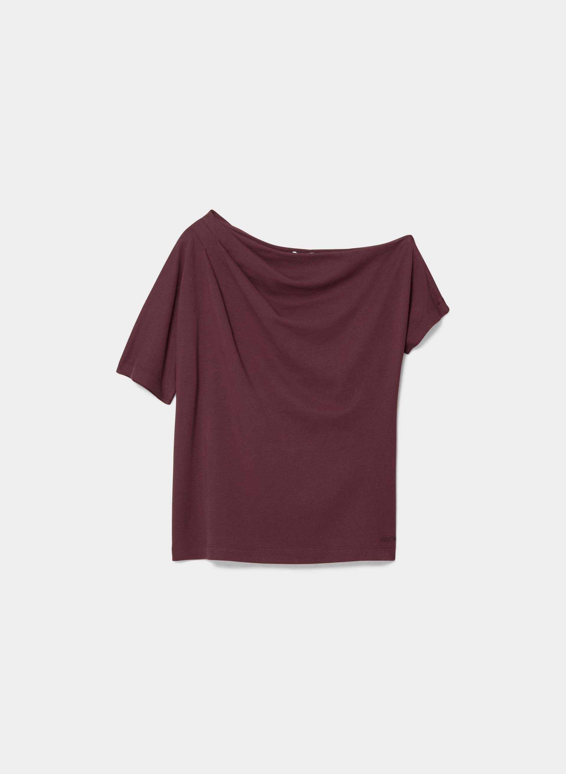 INTERLOCK COTTON SCRIPT TOP | Aritzia