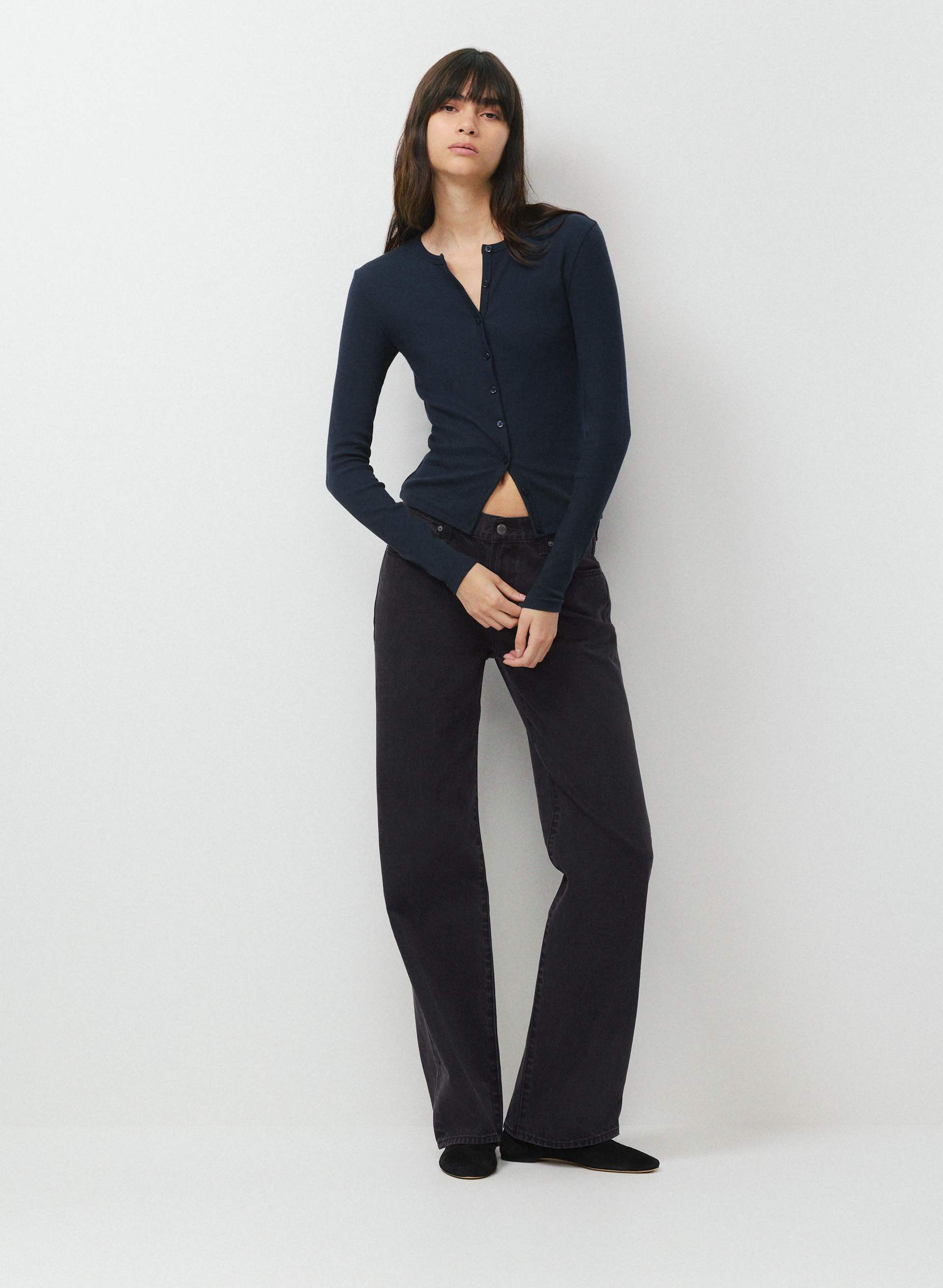 HOMESTRETCH™ RIB SYNCOPATION LONGSLEEVE | Aritzia