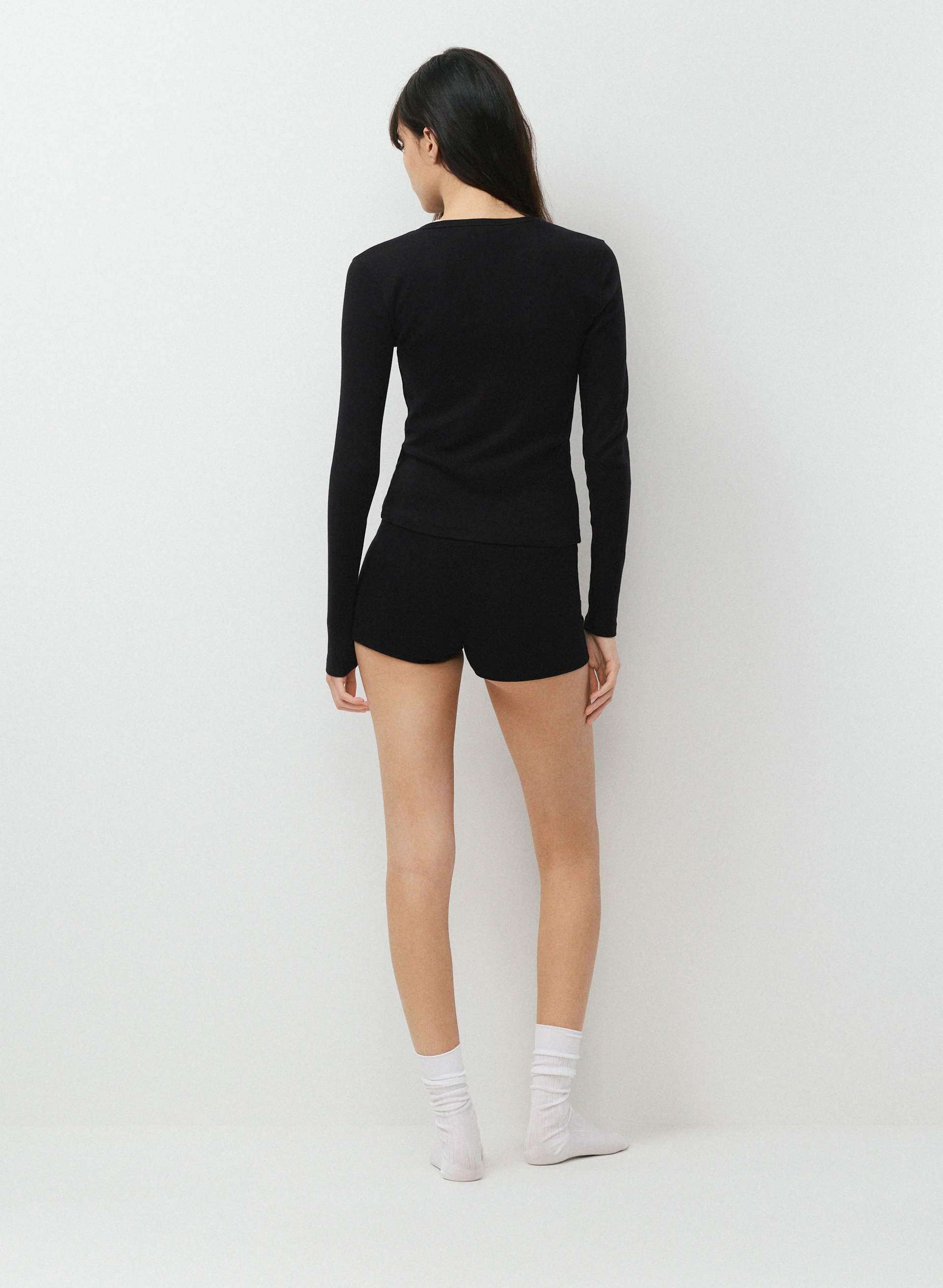 HOMESTRETCH™ RIB SYNCOPATION LONGSLEEVE | Aritzia