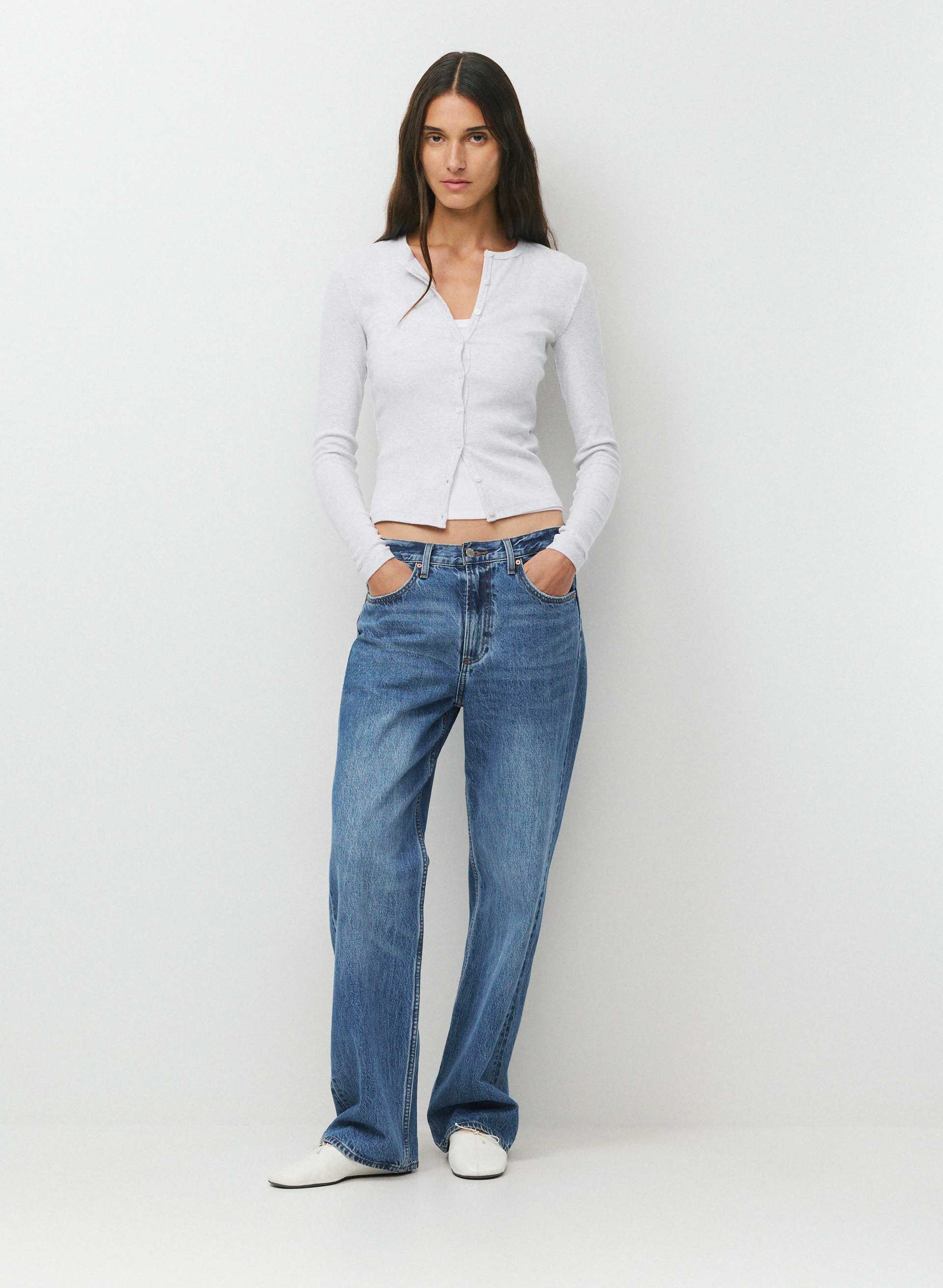 HomeStretch™ Rib Syncopation Longsleeve | Aritzia US