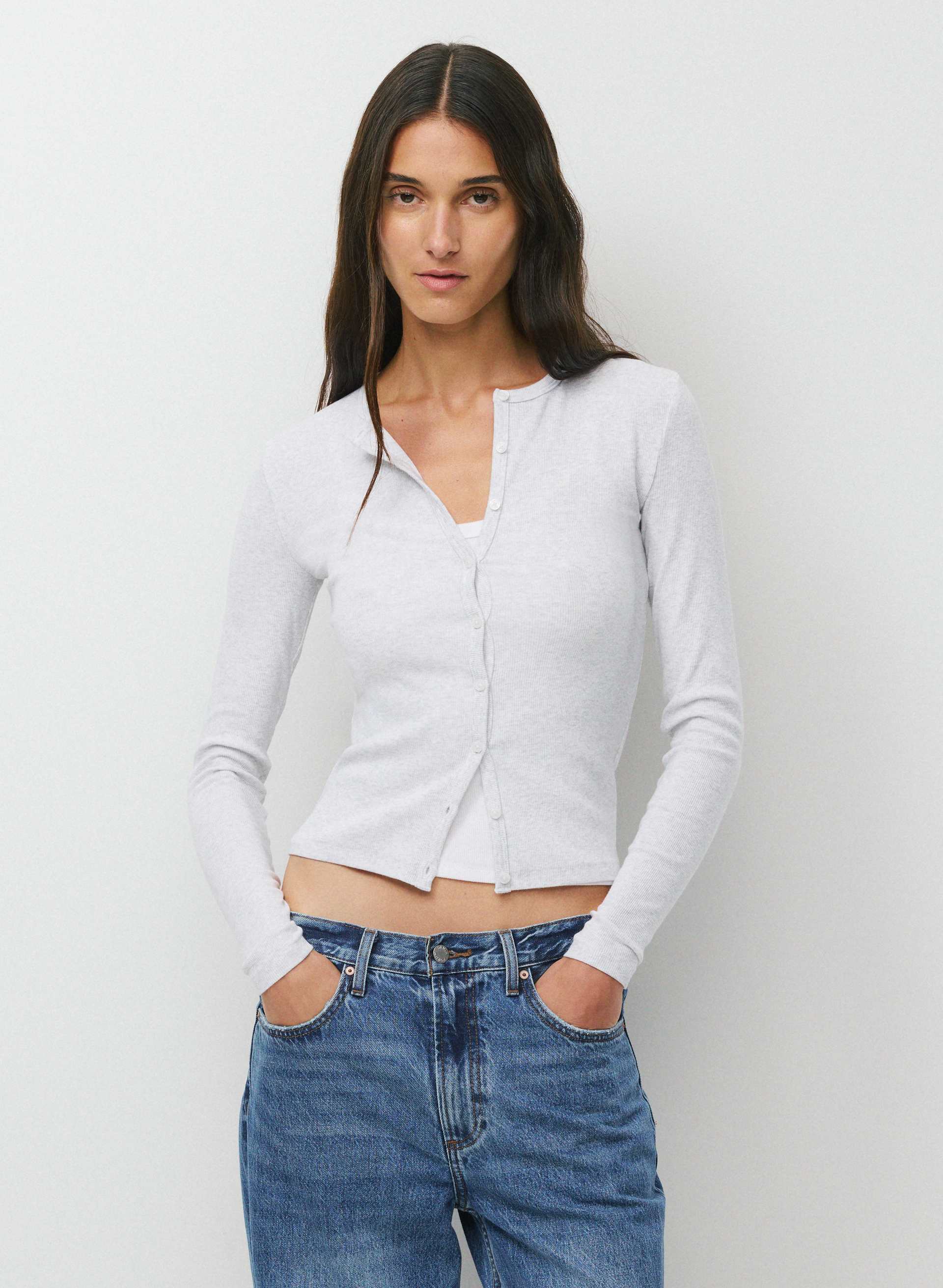 HomeStretch™ Rib Syncopation Longsleeve | Aritzia US