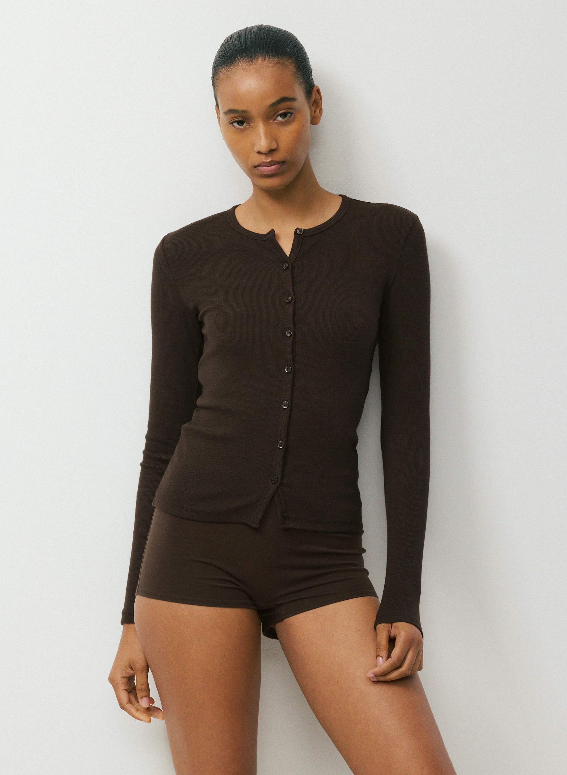 HOMESTRETCH™ RIB SYNCOPATION LONGSLEEVE | Aritzia