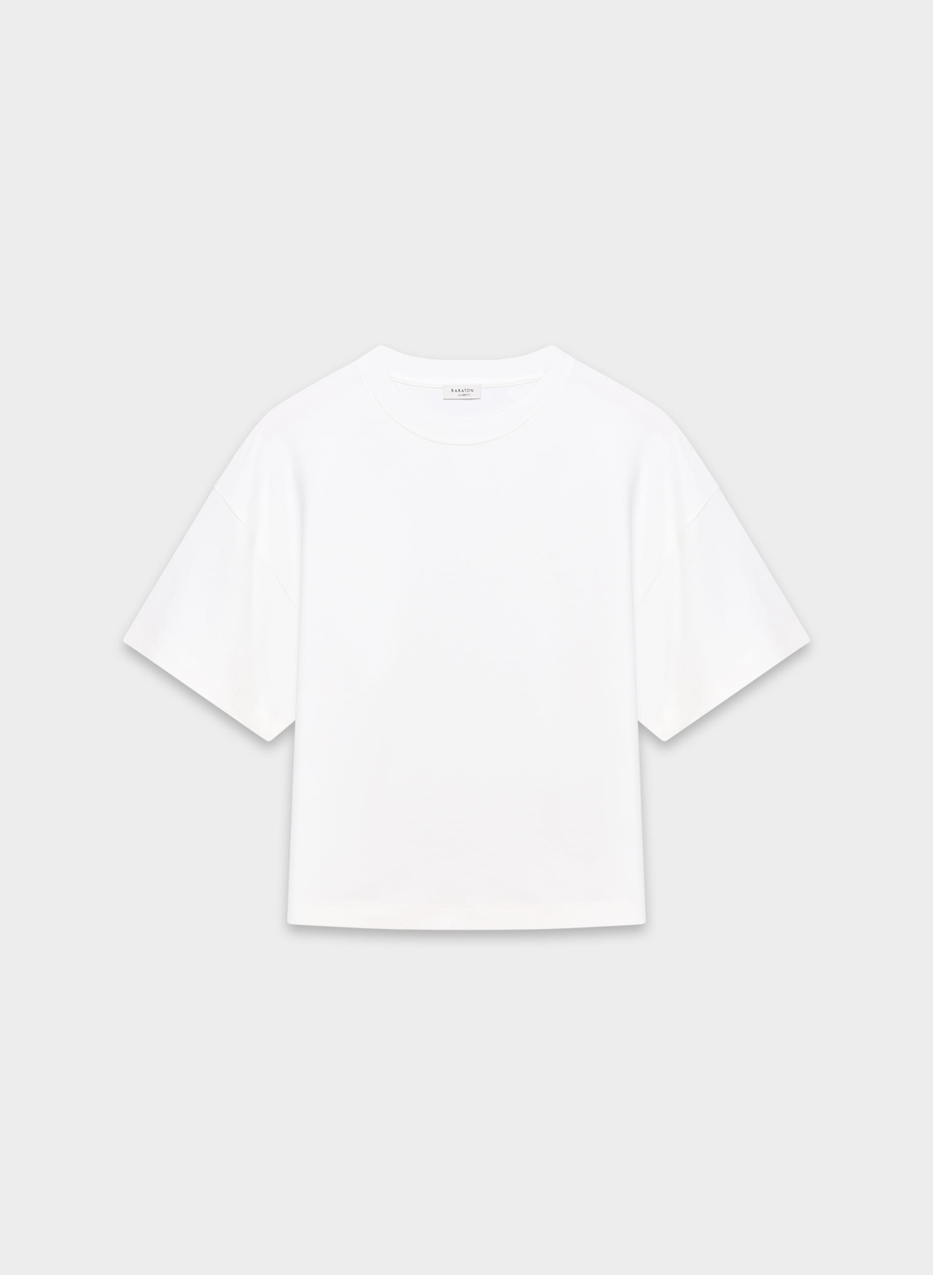 INTERLOCK COTTON BARCLAY T-SHIRT | Aritzia