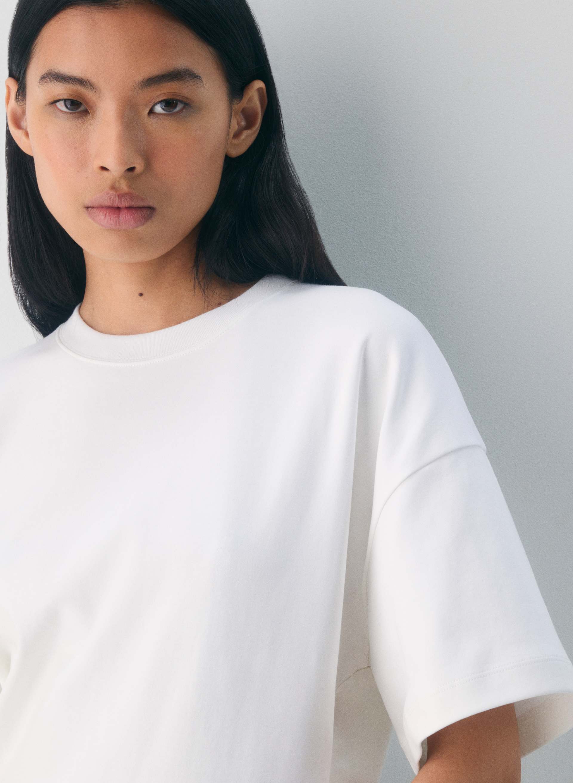 INTERLOCK COTTON BARCLAY T-SHIRT | Aritzia