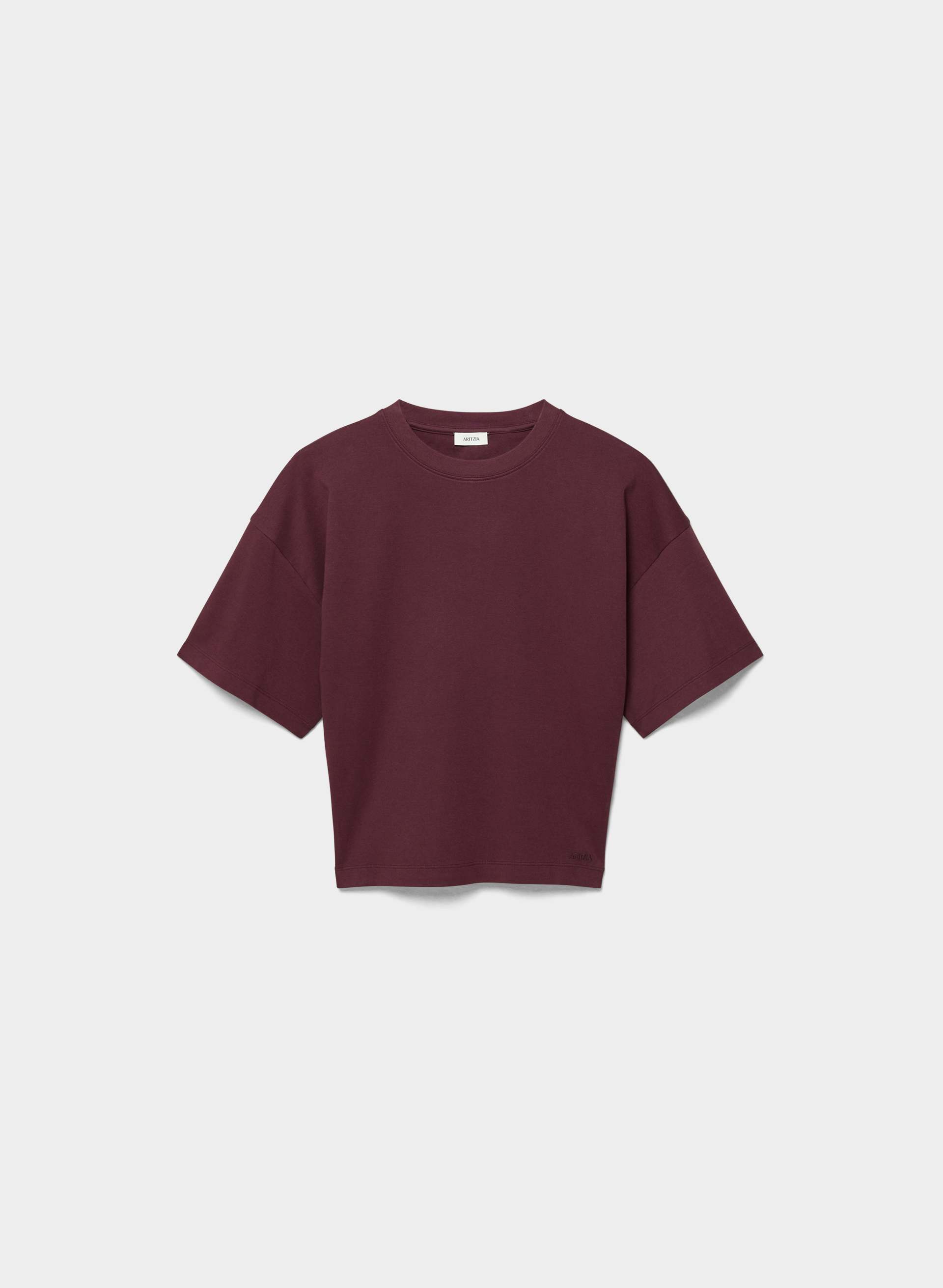 INTERLOCK COTTON BARCLAY T-SHIRT | Aritzia