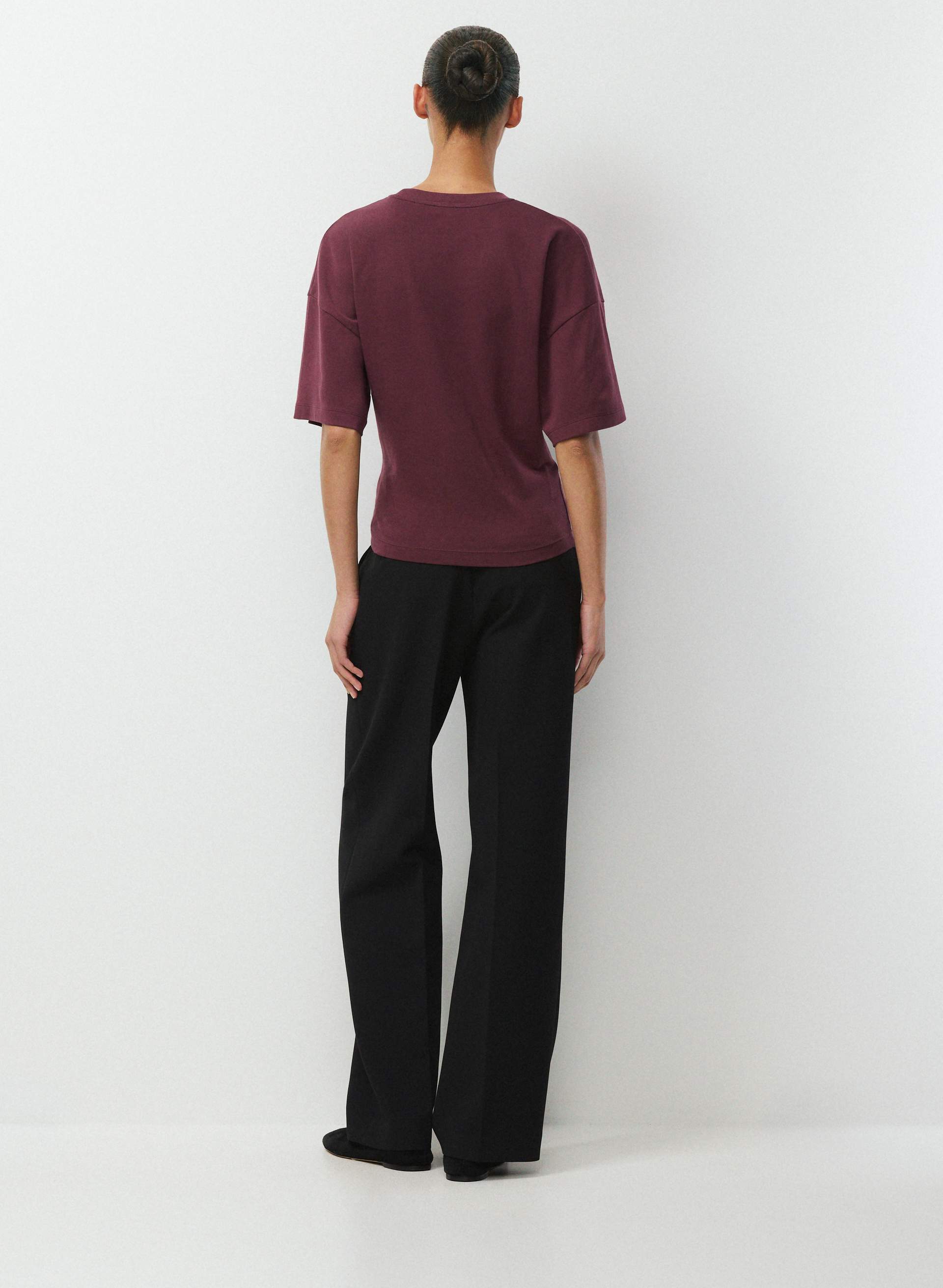 INTERLOCK COTTON BARCLAY T-SHIRT | Aritzia