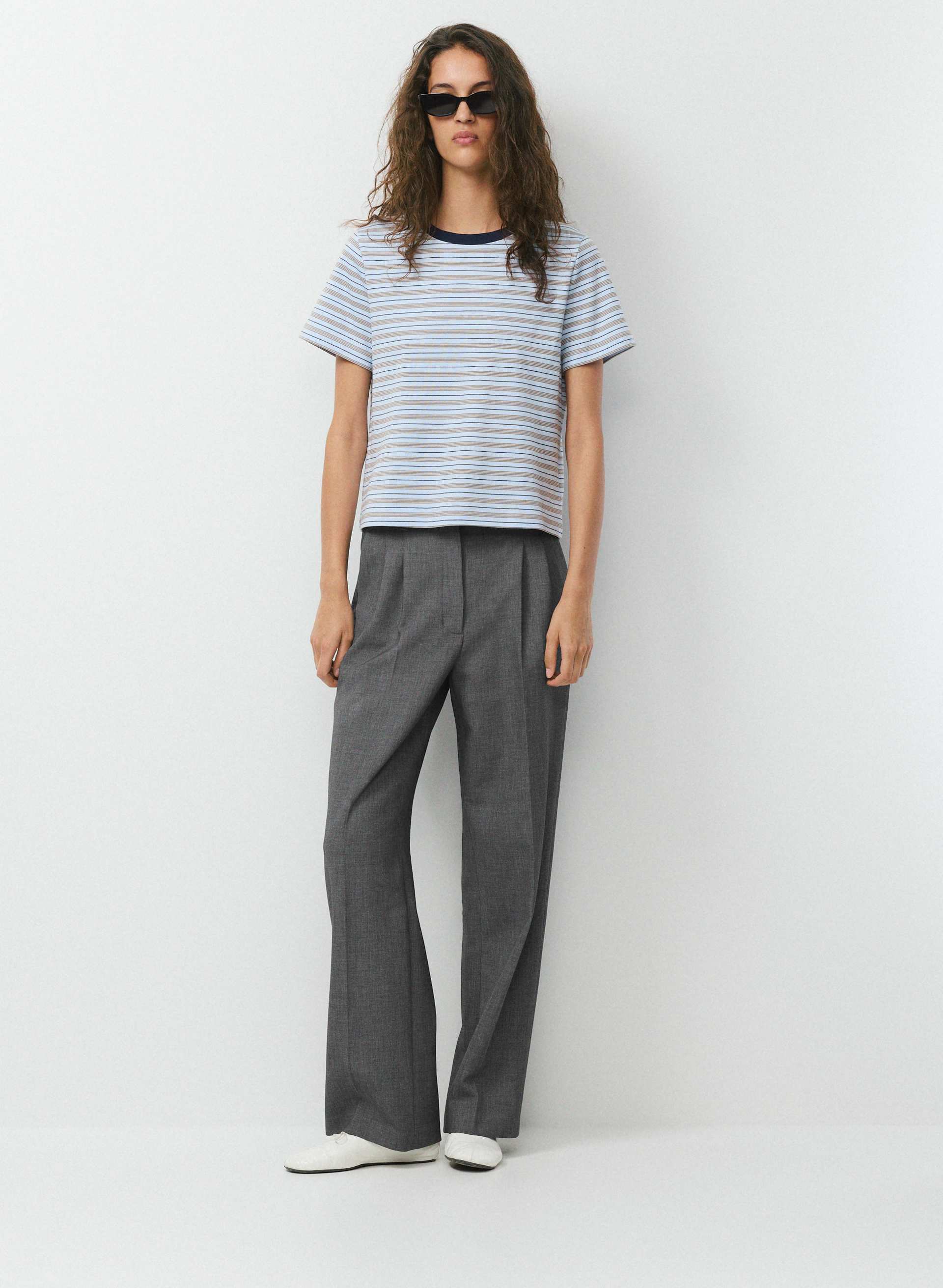 INTERLOCK COTTON FUNCTION T-SHIRT - Double-knit 100% cotton crewneck t-shirt with a classic fit. 