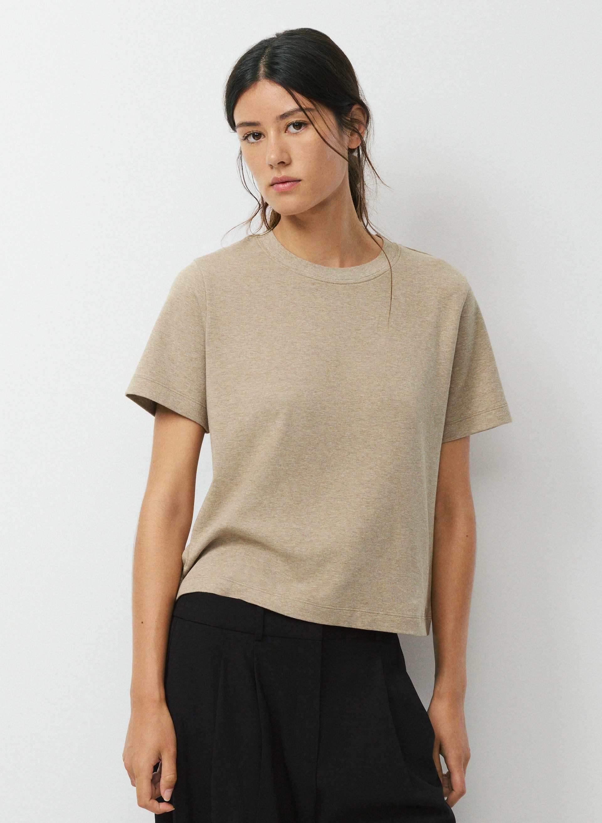 INTERLOCK COTTON FUNCTION T-SHIRT | Aritzia