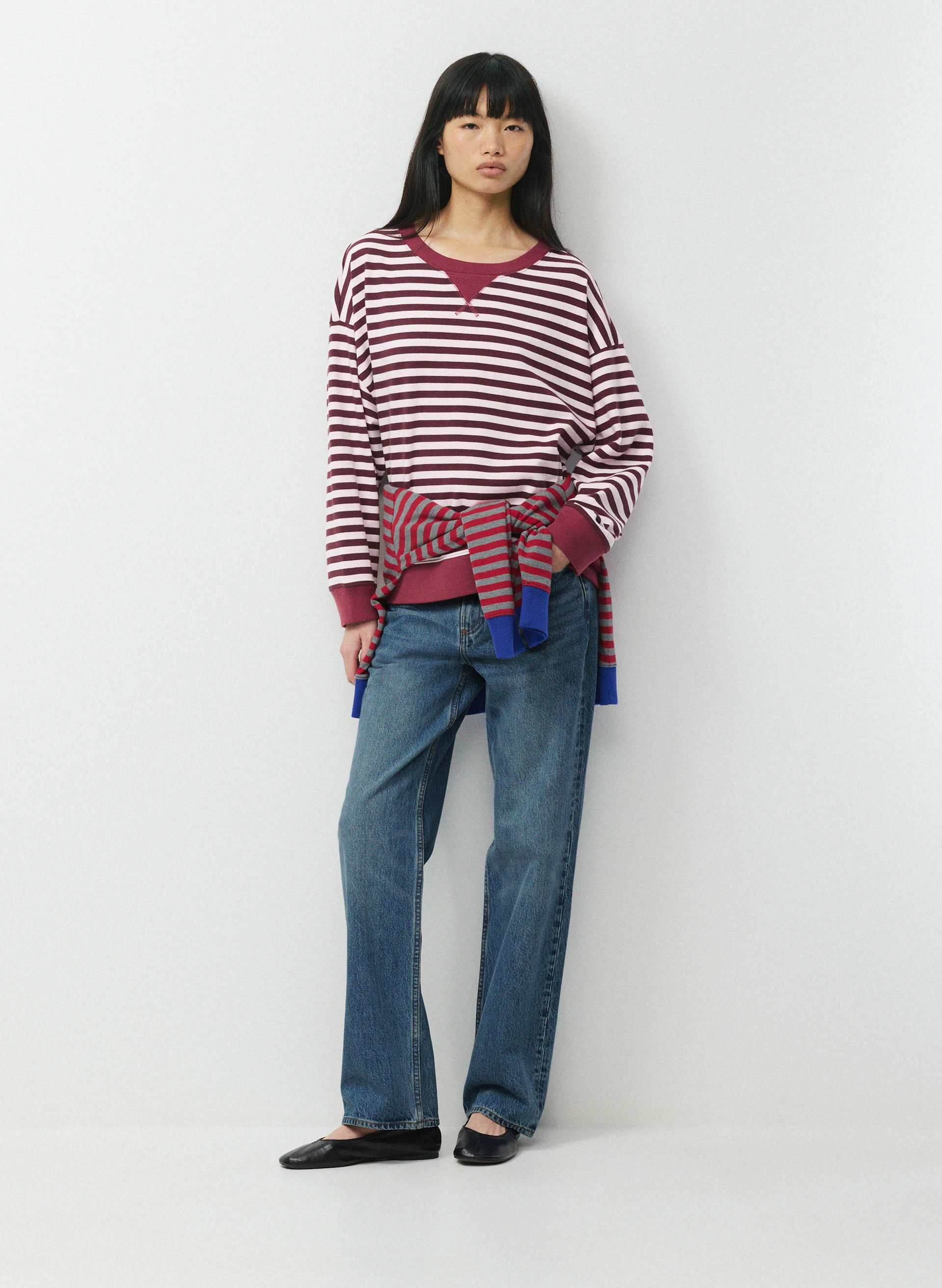 RE/DONE '90s Baby Longsleeve Girl Sparkle | Aritzia US