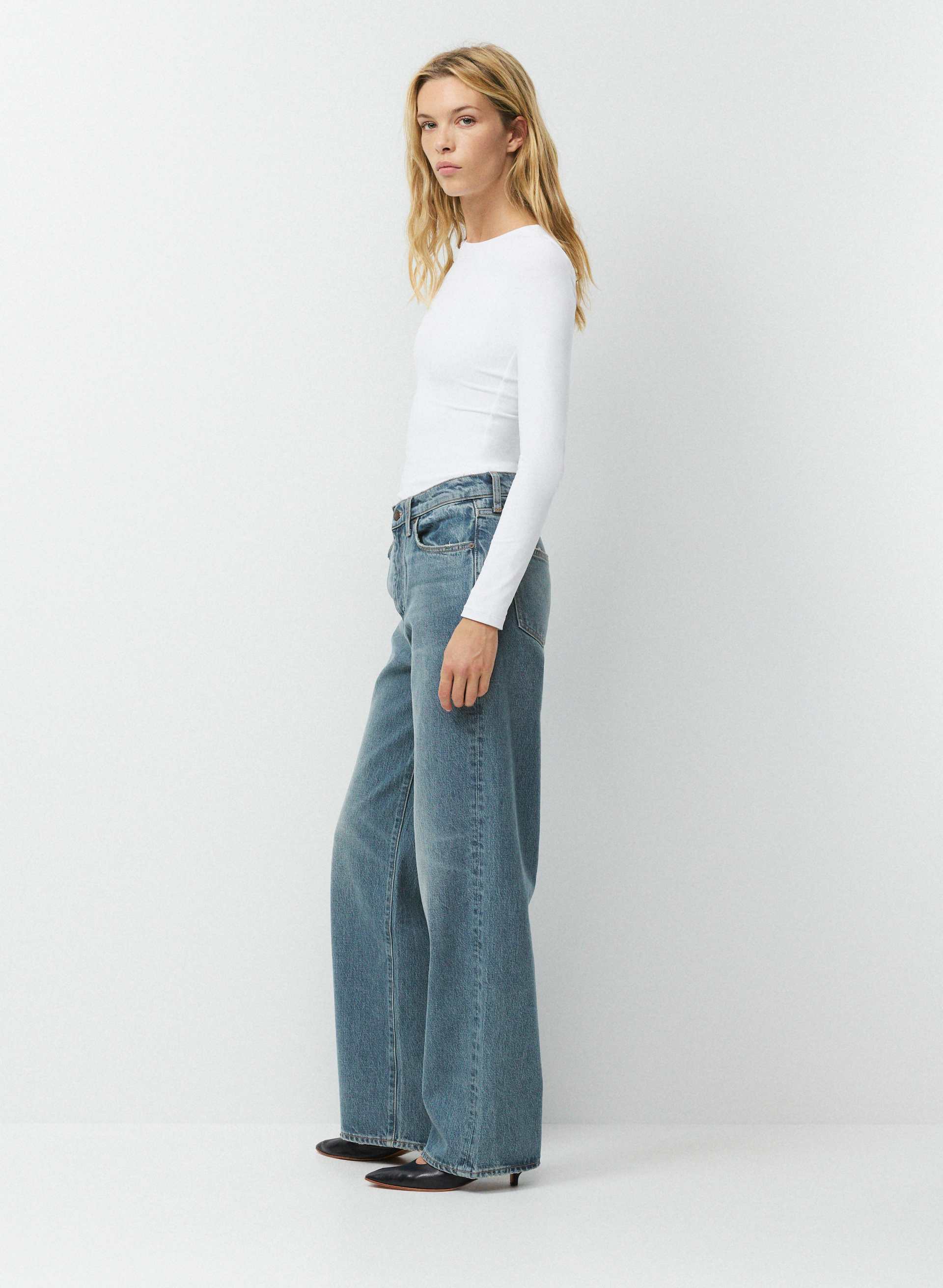 ORIGINAL CONTOUR SPLENDID CREW LONGSLEEVE | Aritzia
