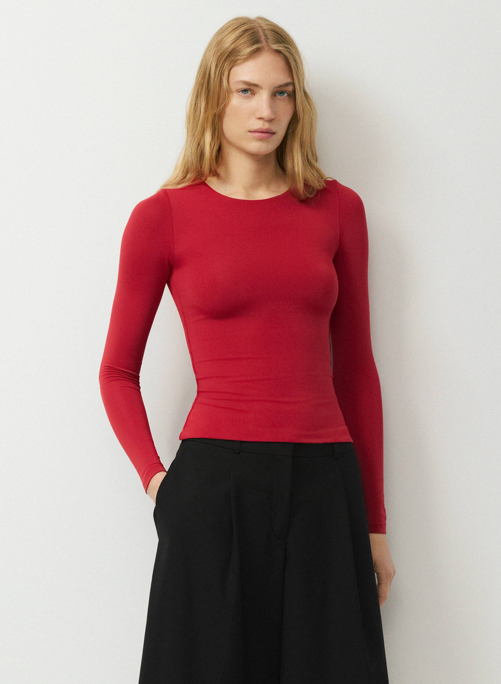 ORIGINAL CONTOUR SPLENDID CREW LONGSLEEVE - Second-skin crewneck longsleeve. 