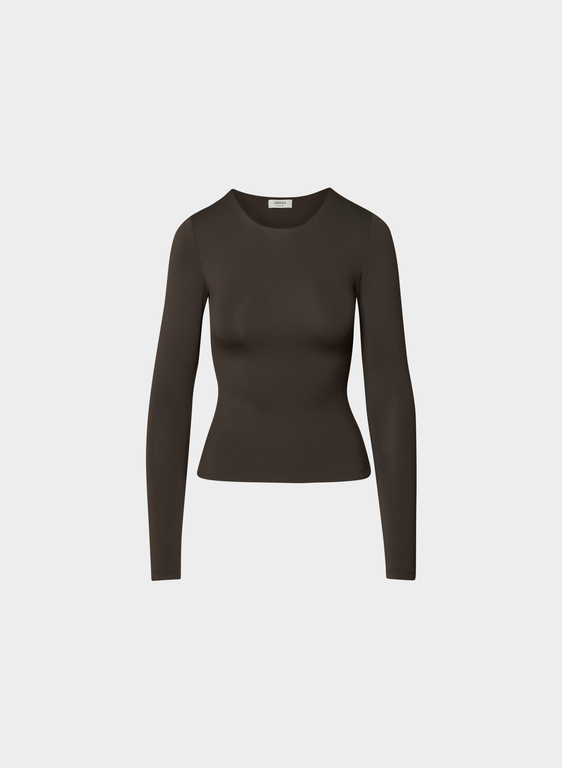 ORIGINAL CONTOUR SPLENDID CREW LONGSLEEVE | Aritzia